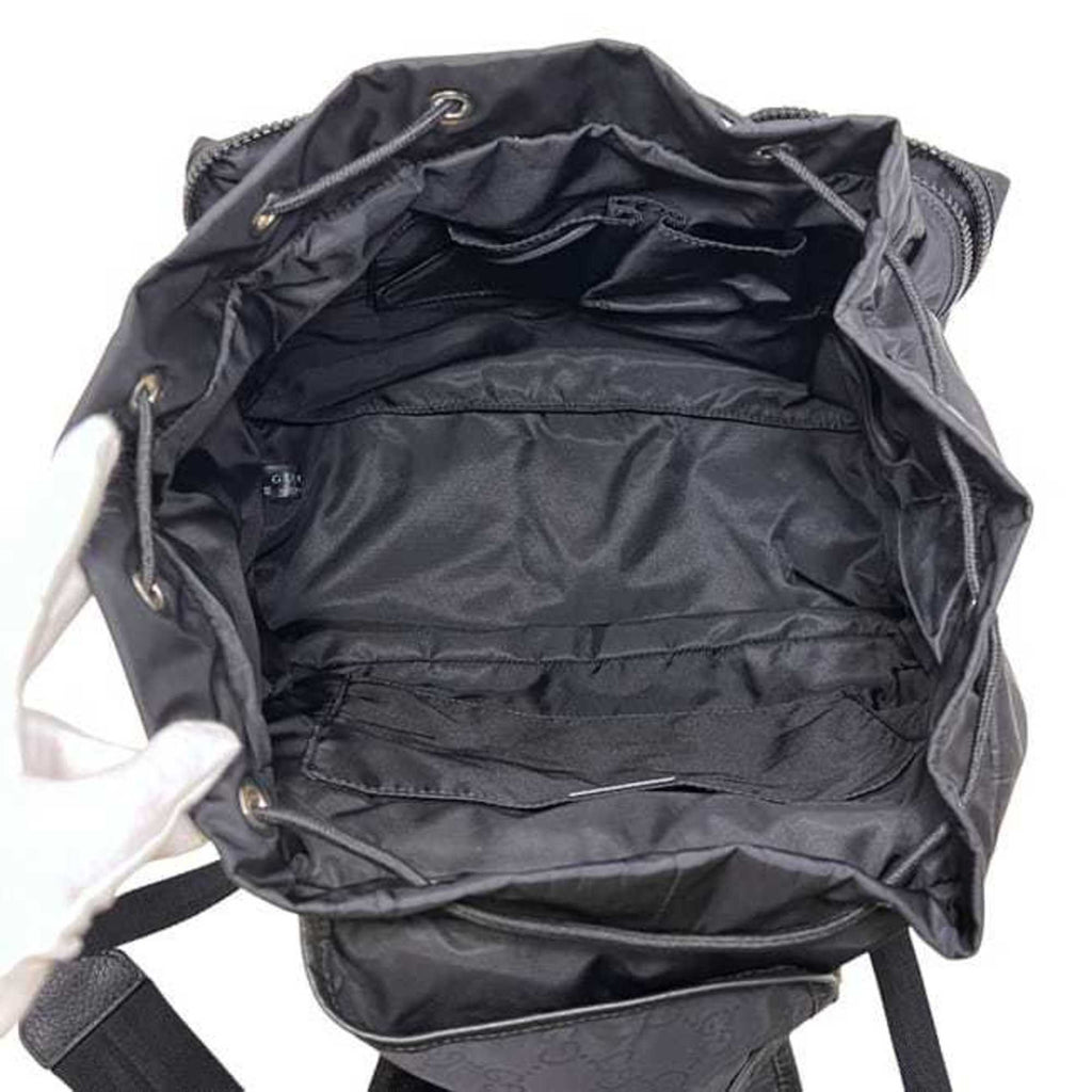 Gucci Black Nylon Backpack (Pre-Owned)