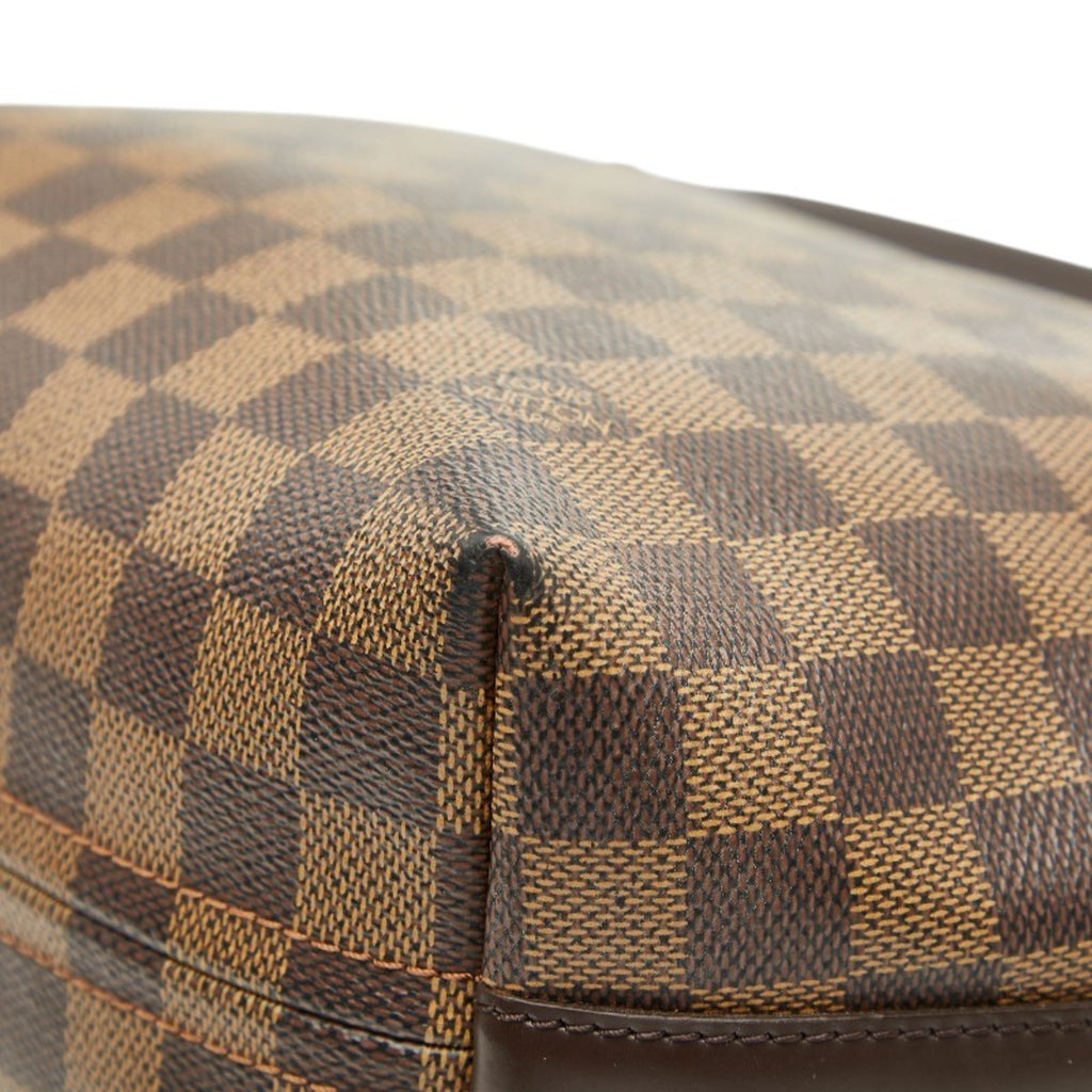 Louis Vuitton Brown Pvc Leather Shoulder Bag
