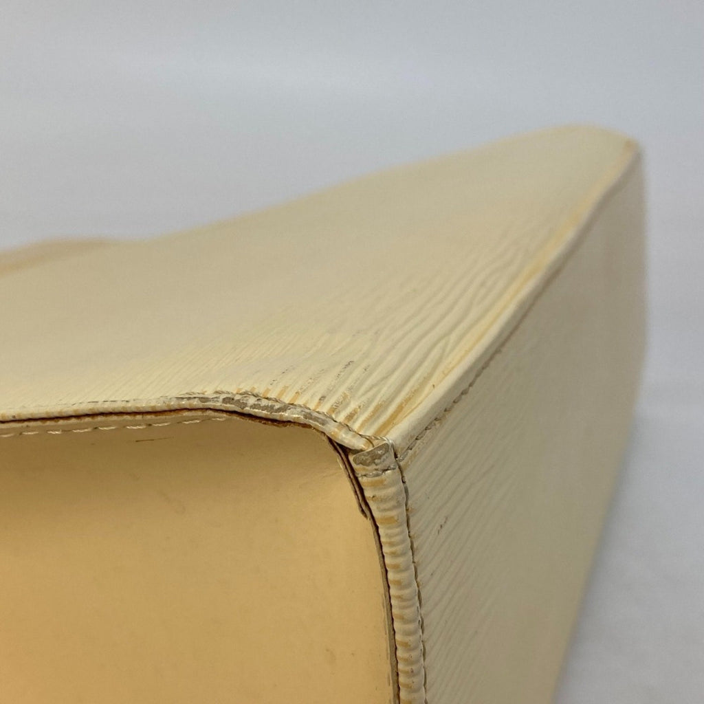 Louis Vuitton Vanilla Yellow Epi Leather Shoulder Bag Tote Bag