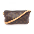 Louis Vuitton Brown Coated Canvas Monogram Pvc Leather Shoulder Bag