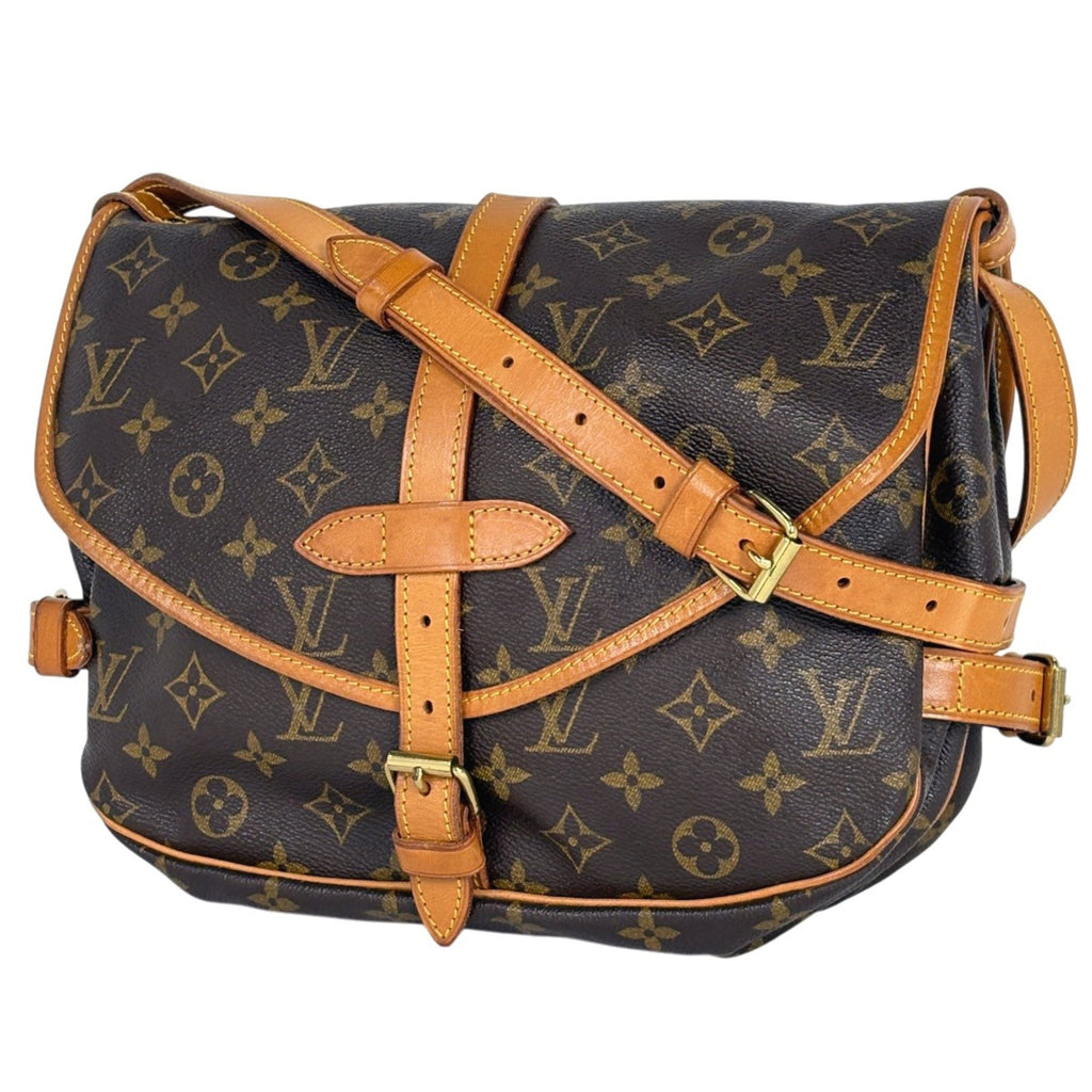 Louis Vuitton Brown Monogram Shoulder Bag