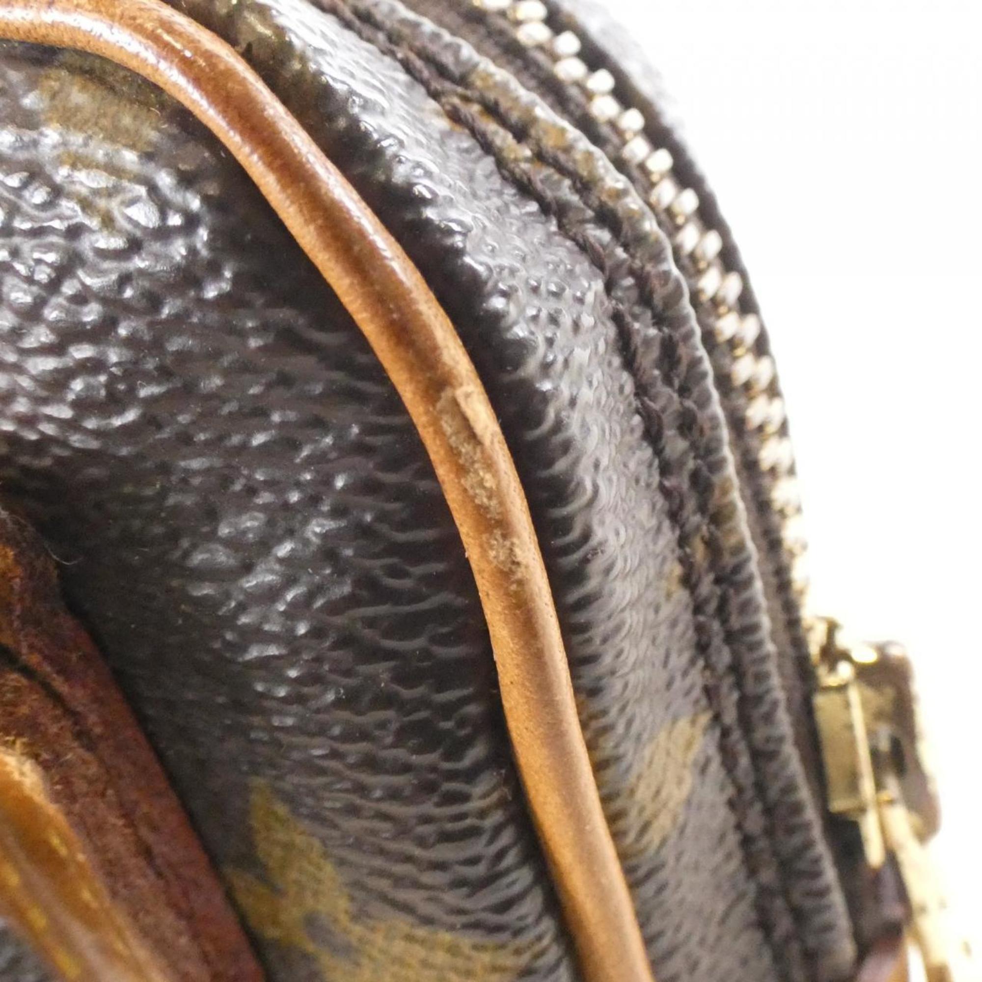 Louis Vuitton Marron Coated Canvas Shoulder Bag