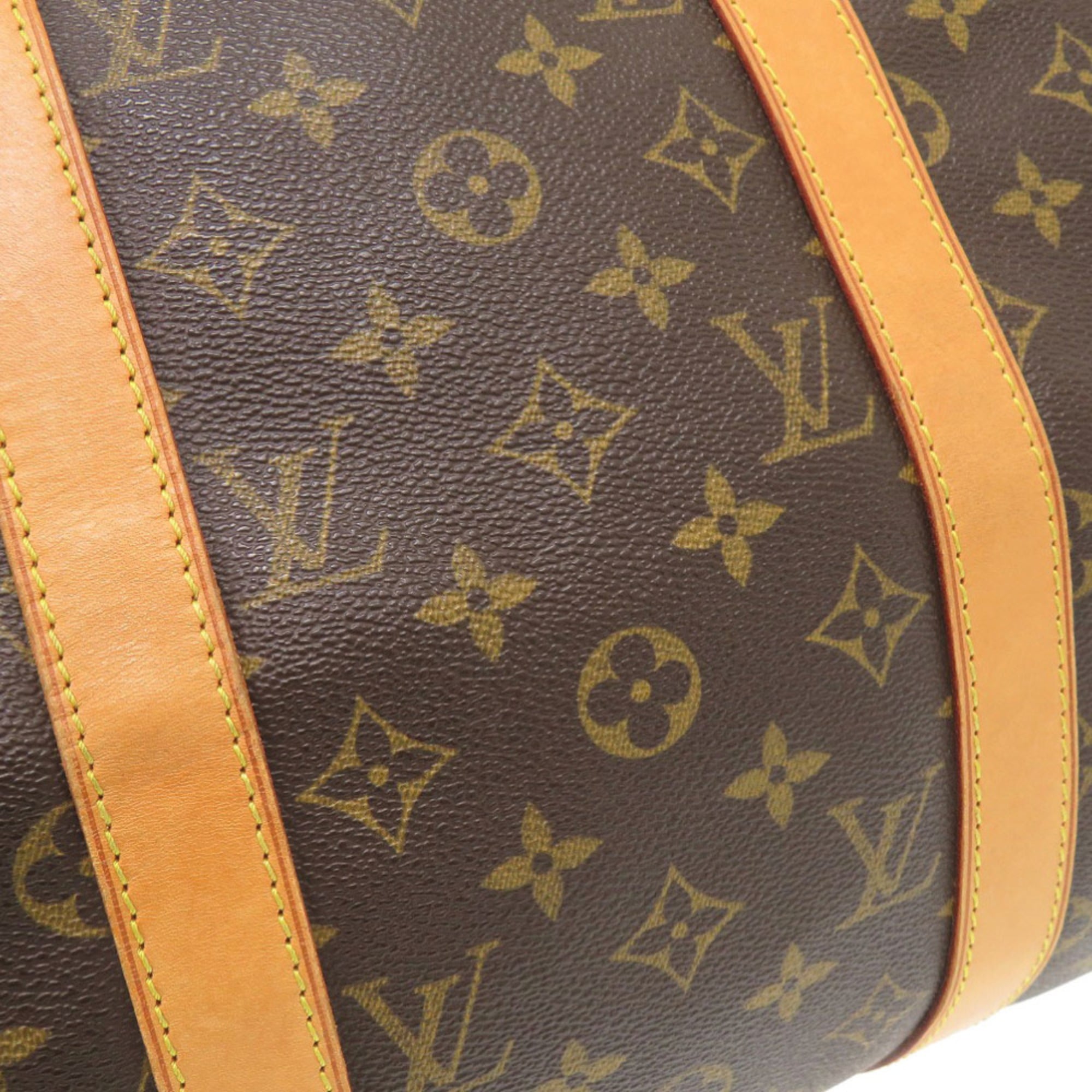 Louis Vuitton Brown Monogram Boston Bag