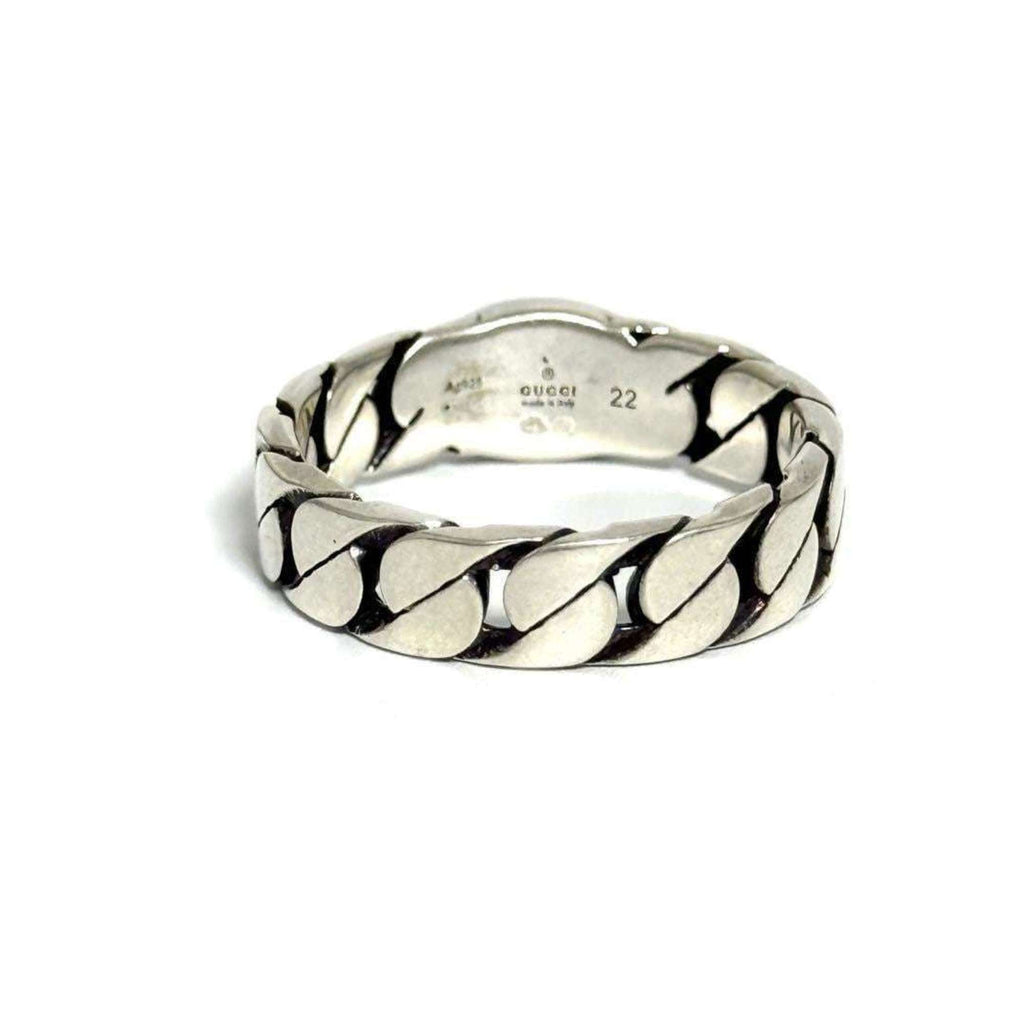Gucci Silver 925 Band Ring (Pre-Owned)