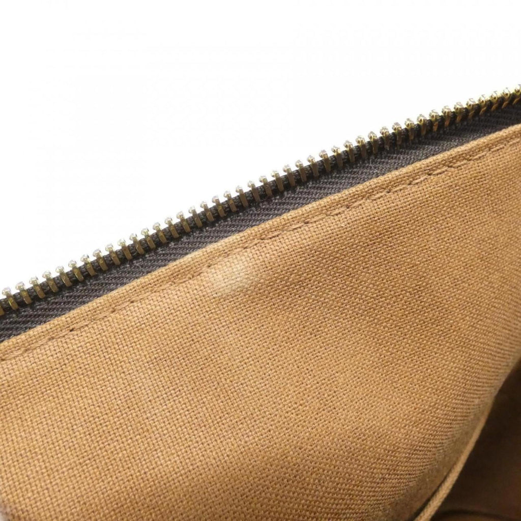 Louis Vuitton Brown Coated Canvas Handbag