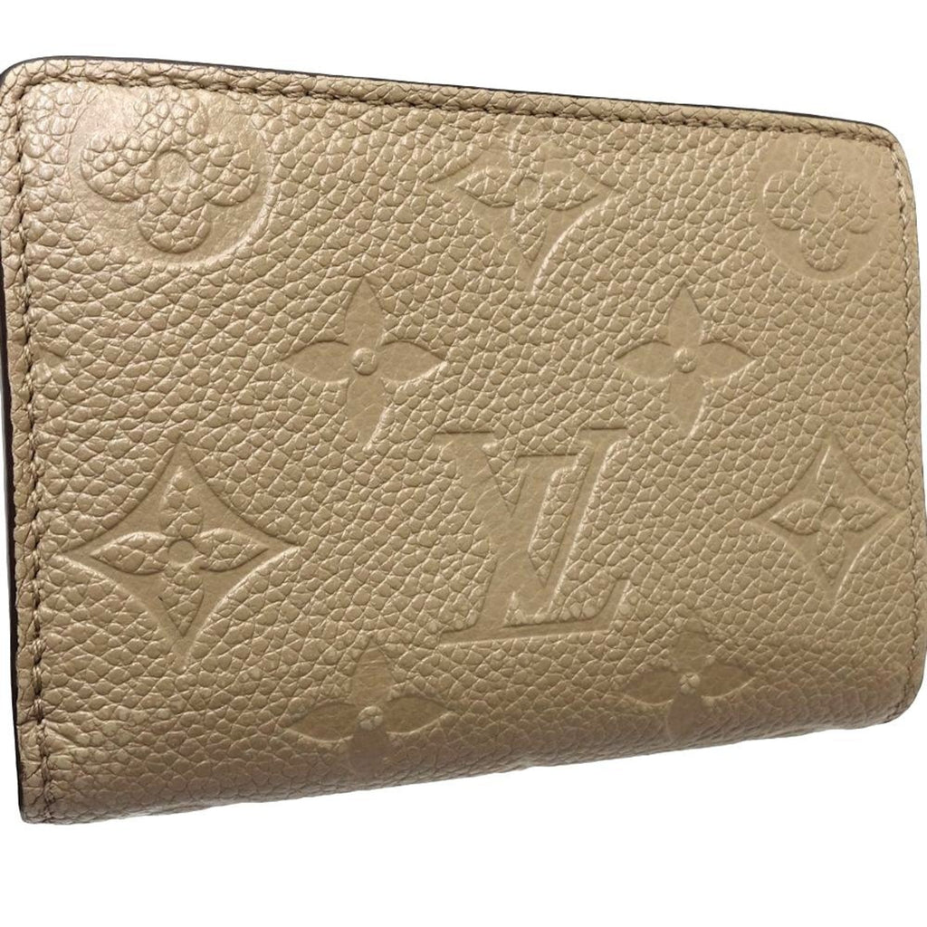 Louis Vuitton Tourterelle Leather Wallet