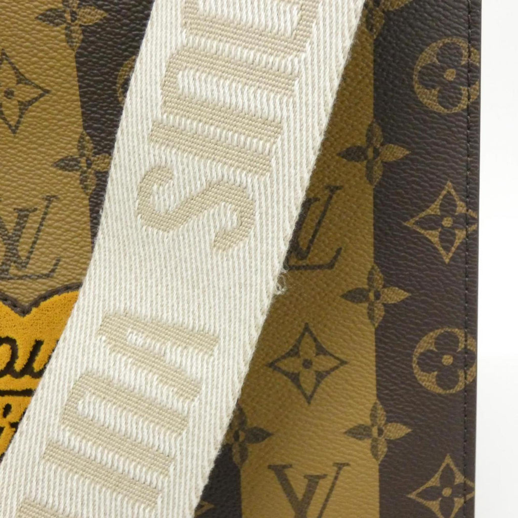 Louis Vuitton Monogram Marron Coated Canvas Handbag