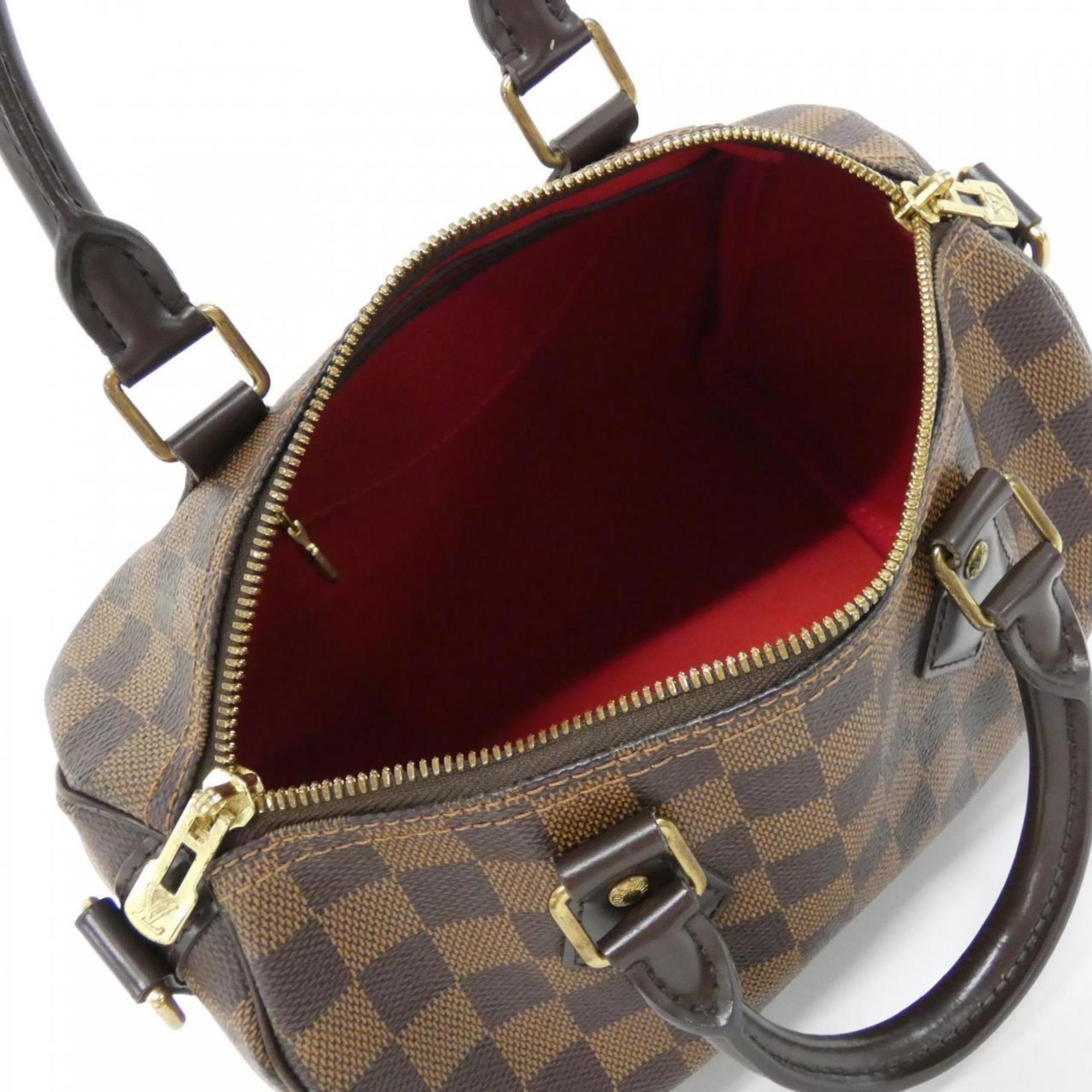 Louis Vuitton Ebene Coated Canvas Boston Bag