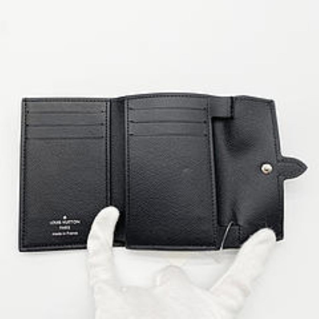Louis Vuitton Monogram Black Wallet (Tri-Fold)