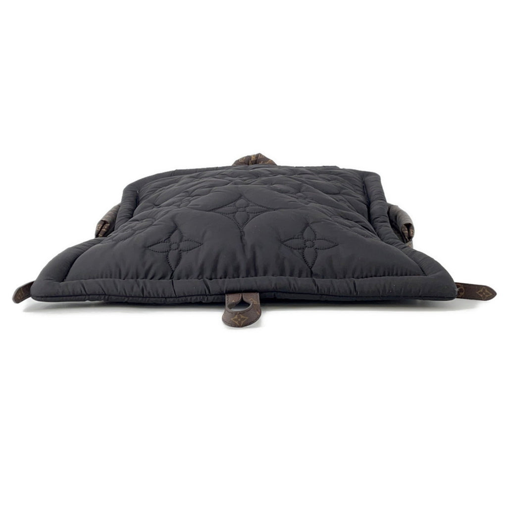 Louis Vuitton Noir Nylon Monogram Backpack