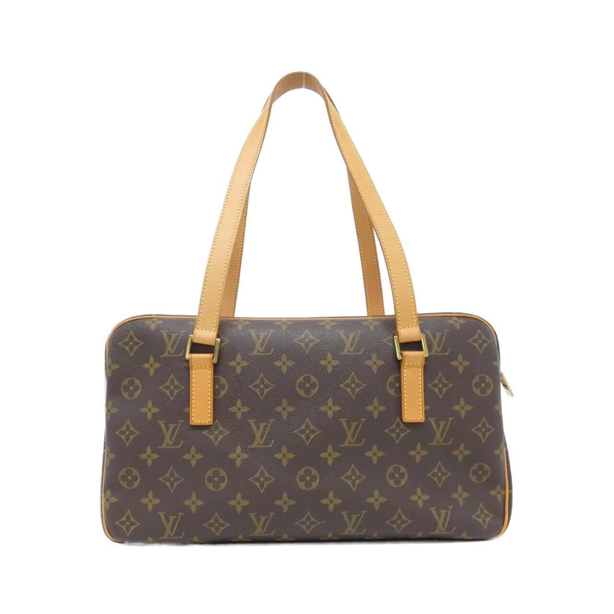 Louis Vuitton Marron Coated Canvas Shoulder Bag