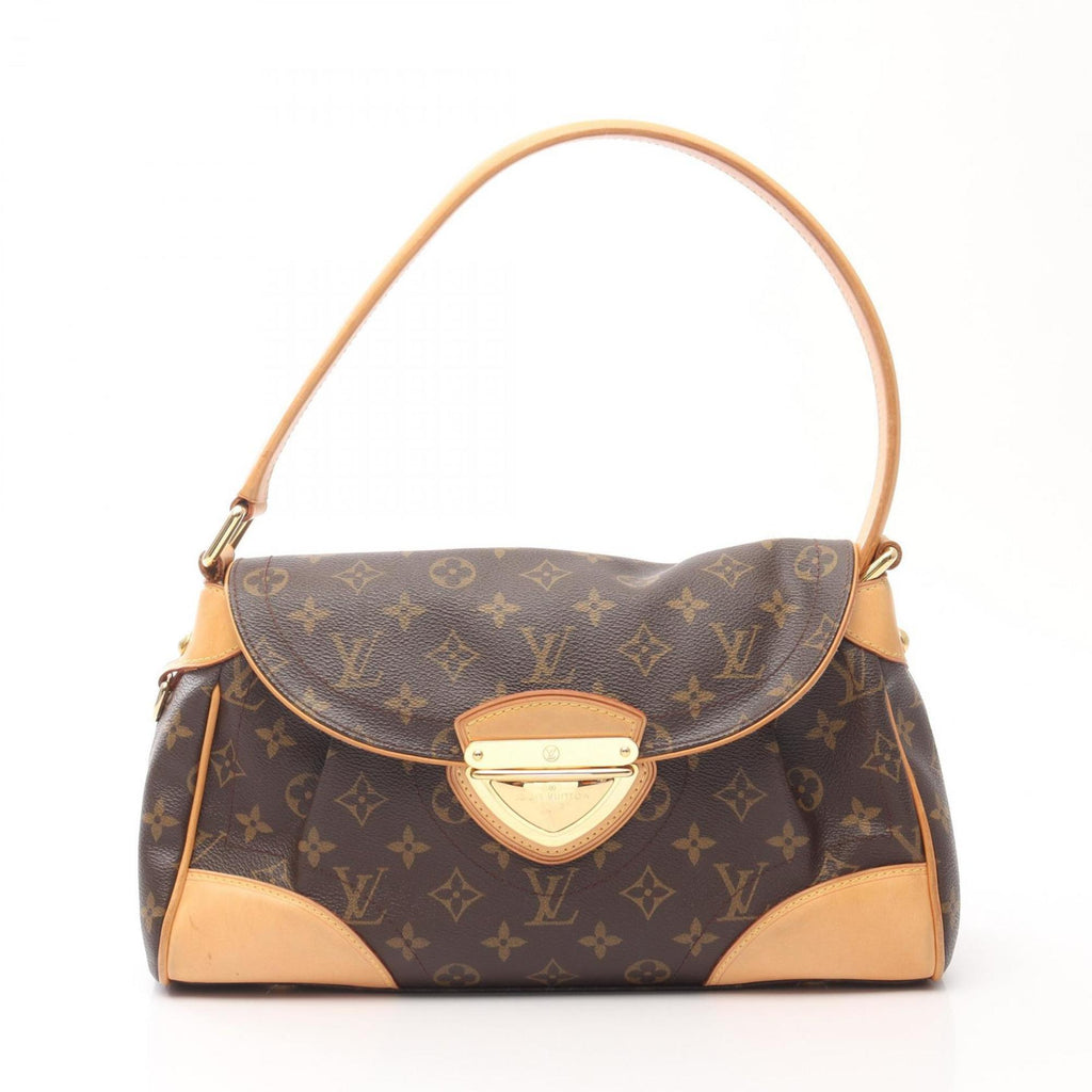 Louis Vuitton Brown Pvc Leather Shoulder Bag