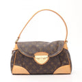 Louis Vuitton Brown Pvc Leather Shoulder Bag