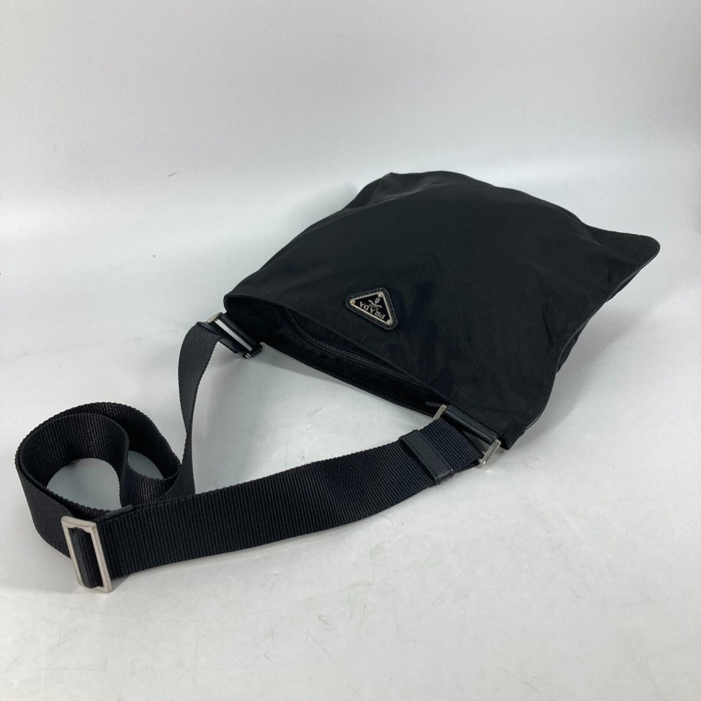 Prada Black Cloth Shoulder Bag