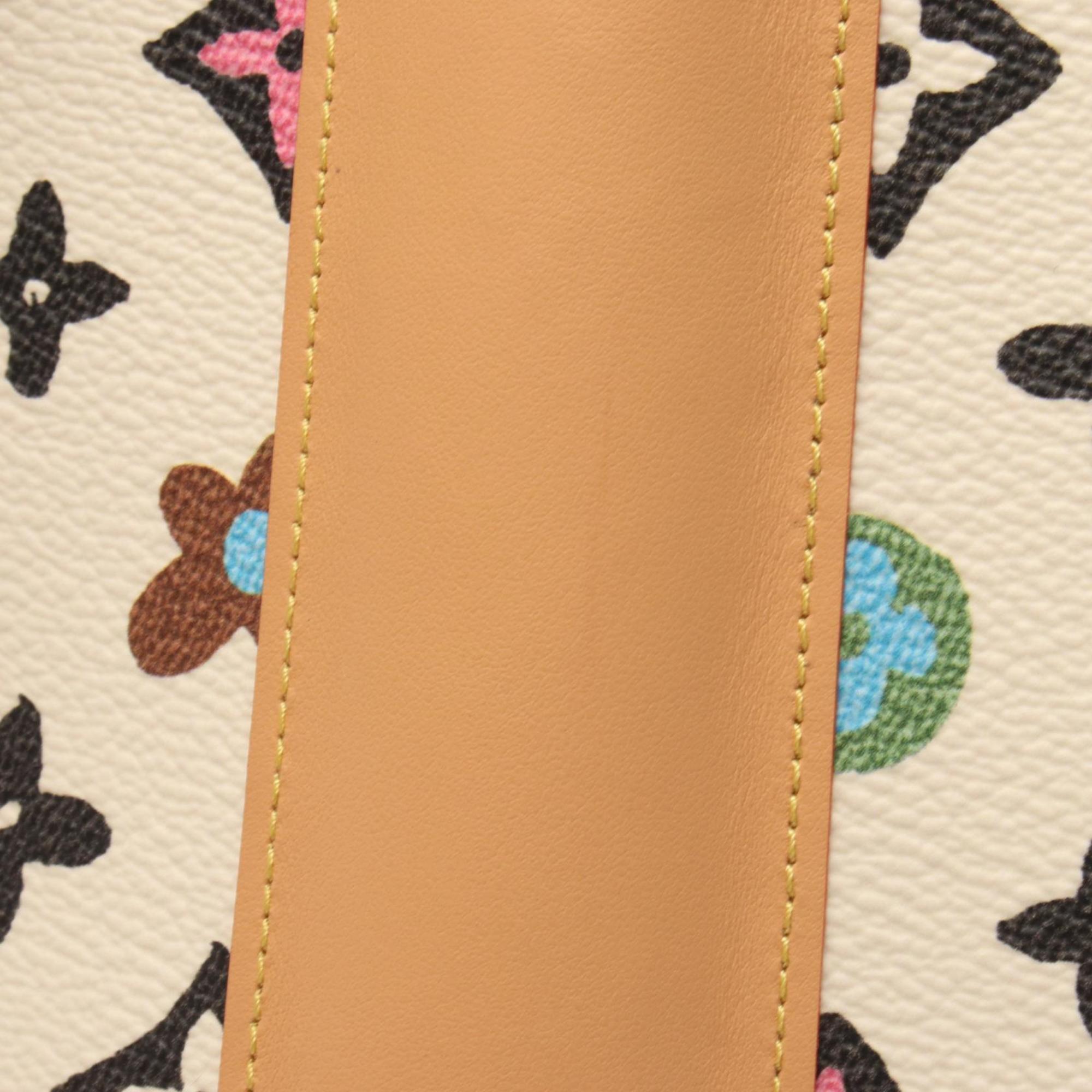 Louis Vuitton Ivory Multi-Color Coated Canvas Pvc Leather Long Wallet