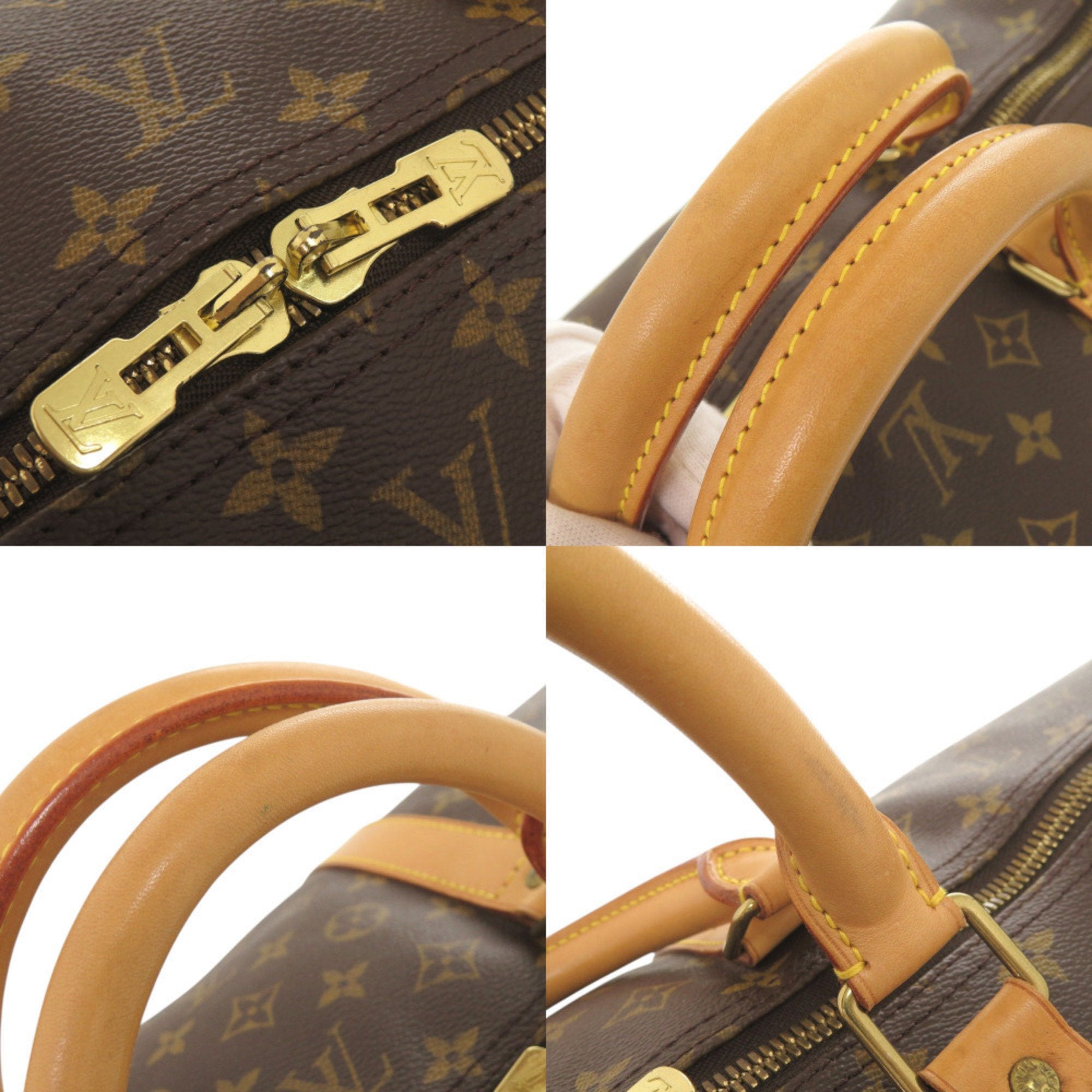 Louis Vuitton Brown Monogram Monogram Boston Bag