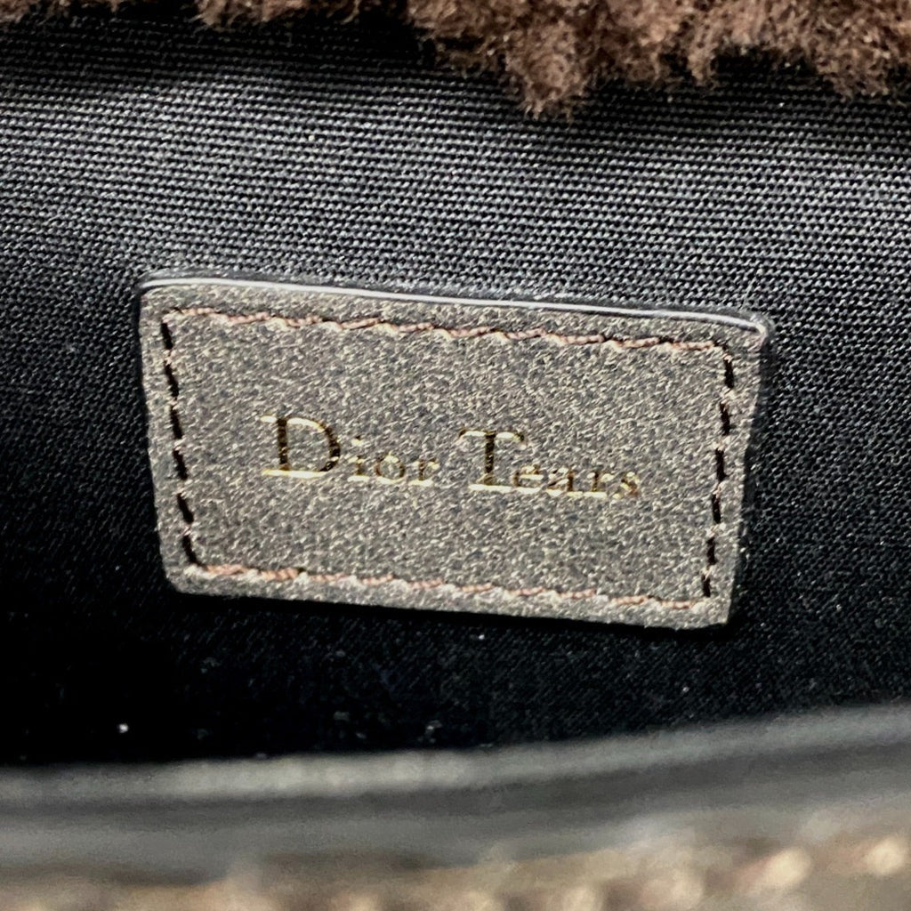 Christian Dior Brown Leather Shoulder Bag (Pre-Owned)