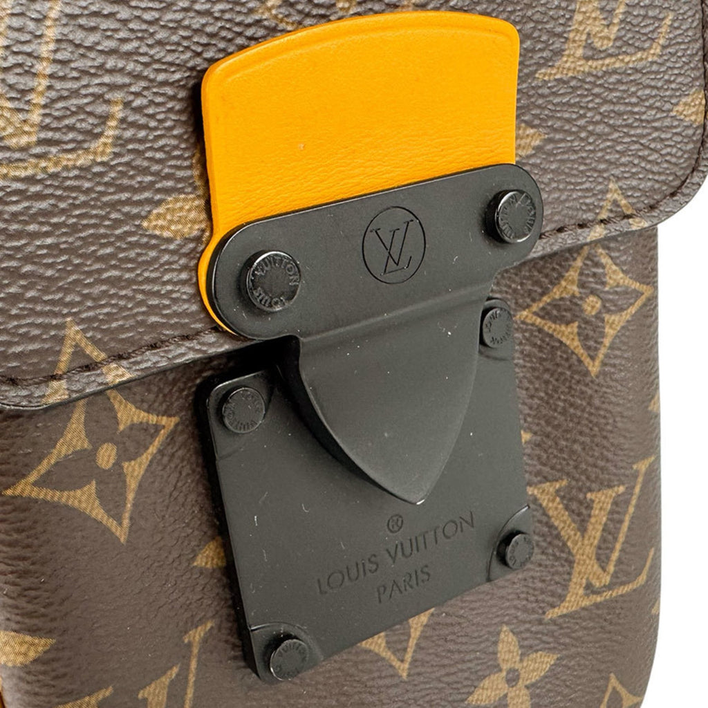 Louis Vuitton Black Brown Monogram Monogram Shoulder Bag
