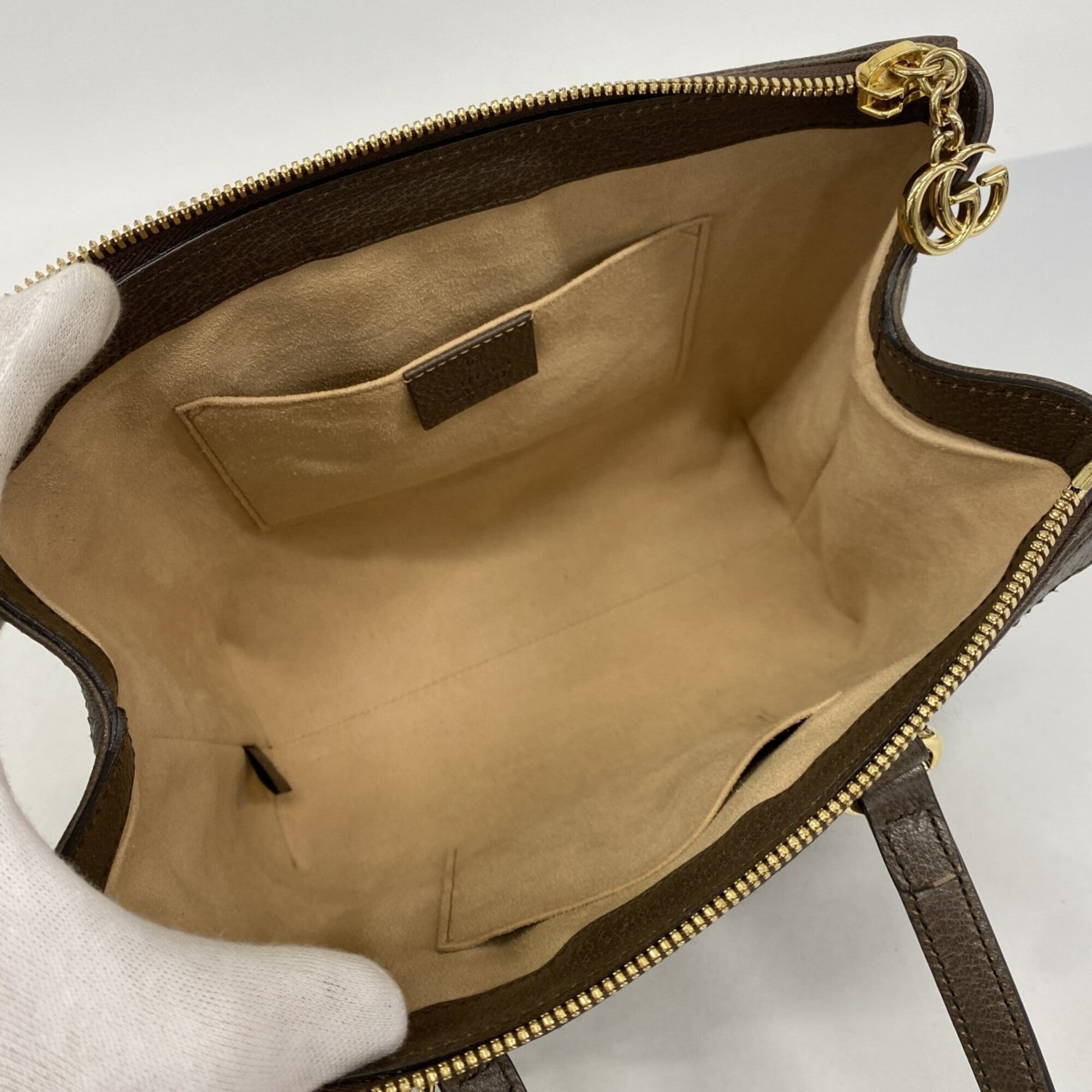 Gucci Brown Pvc Handbag (Pre-Owned)