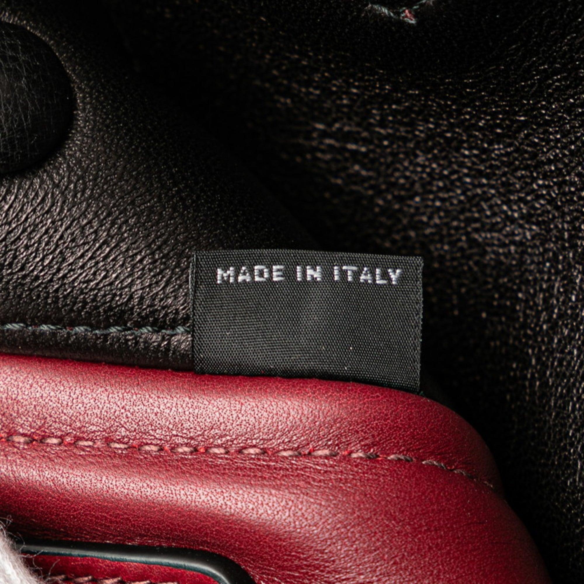 Prada Red Color Leather Shoulder Bag