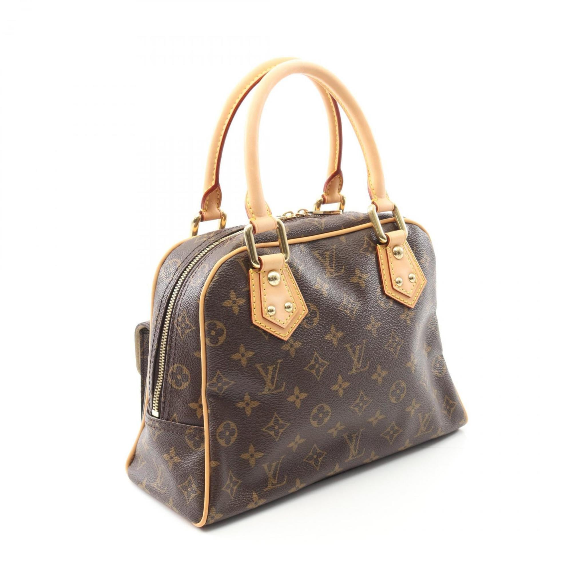 Louis Vuitton Brown Monogram Coated Canvas Handbag