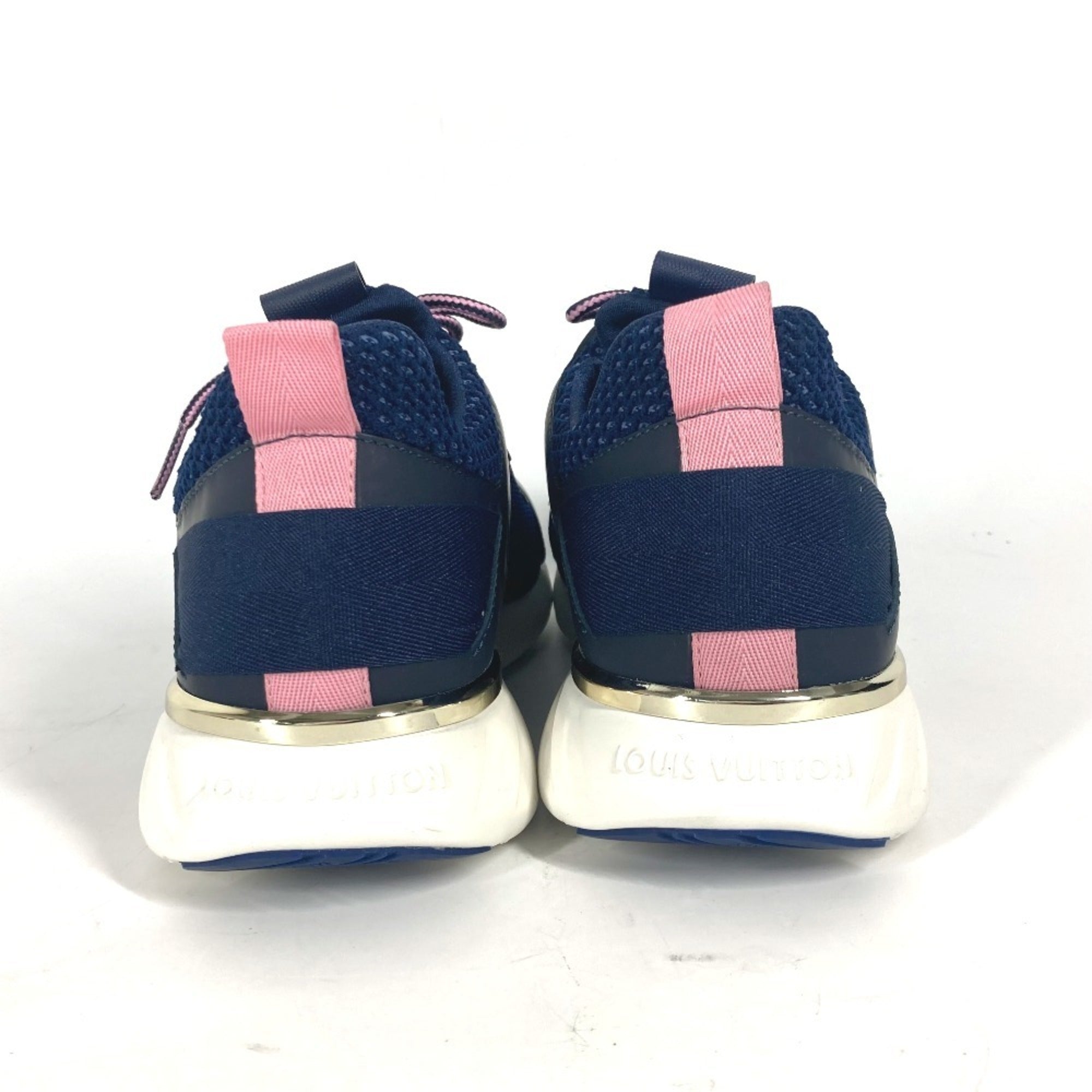 Louis Vuitton Blue Pink Sneakers