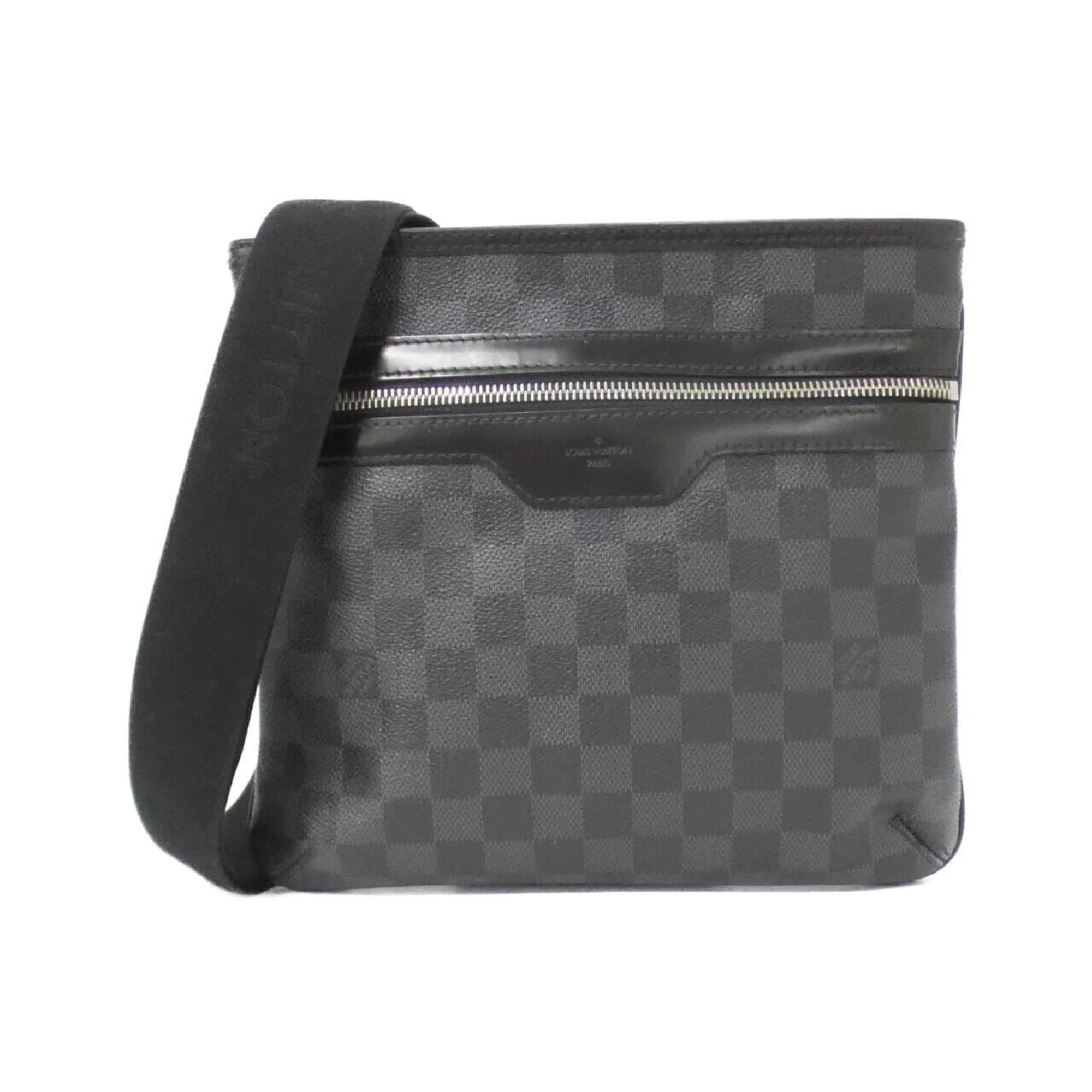Louis Vuitton Graphite Coated Canvas Shoulder Bag