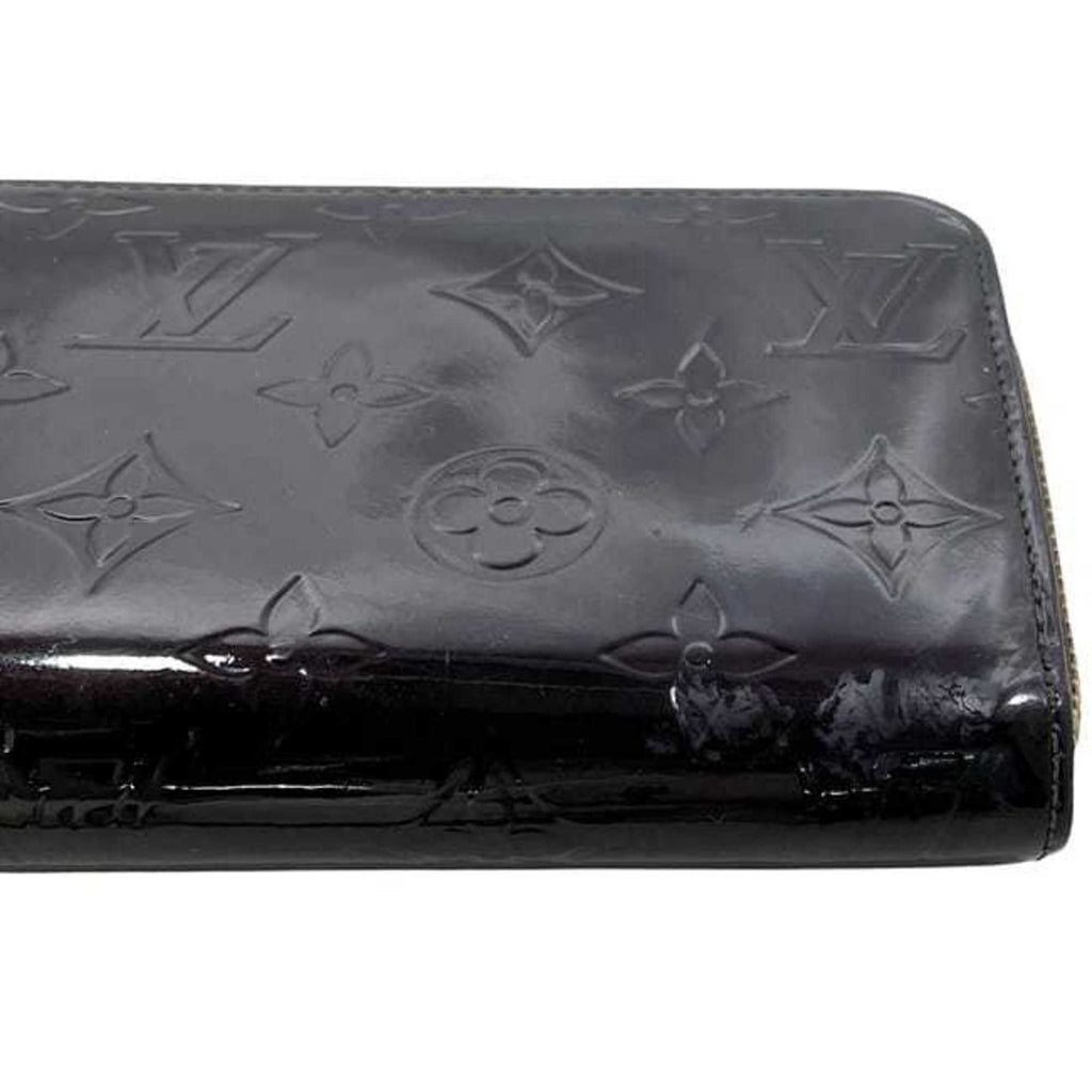 Louis Vuitton Amarante Wine Monogram Vernis Long Wallet