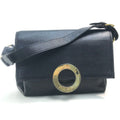 Celine Black Leather Handbag