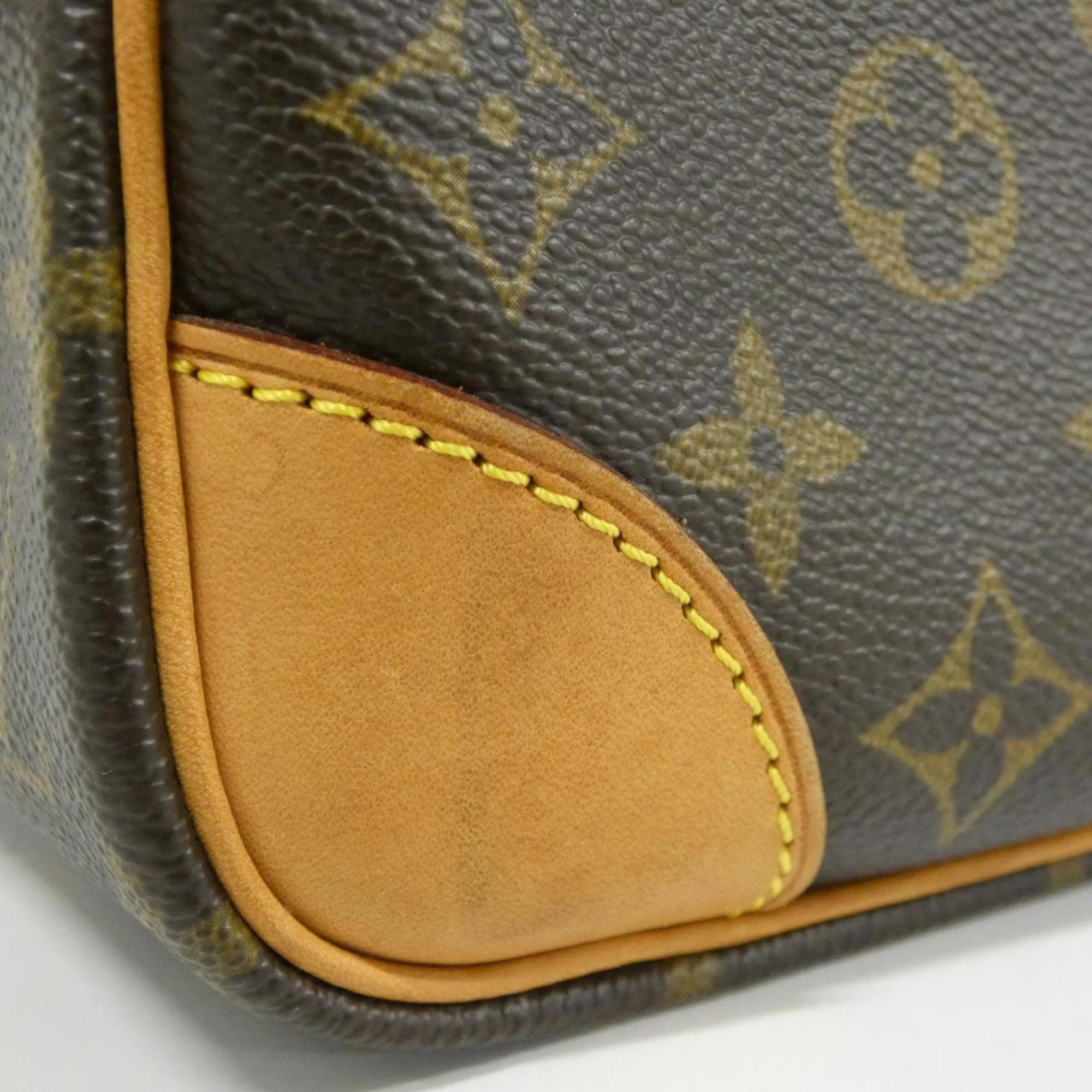 Louis Vuitton Monogram Marron Coated Canvas Shoulder Bag