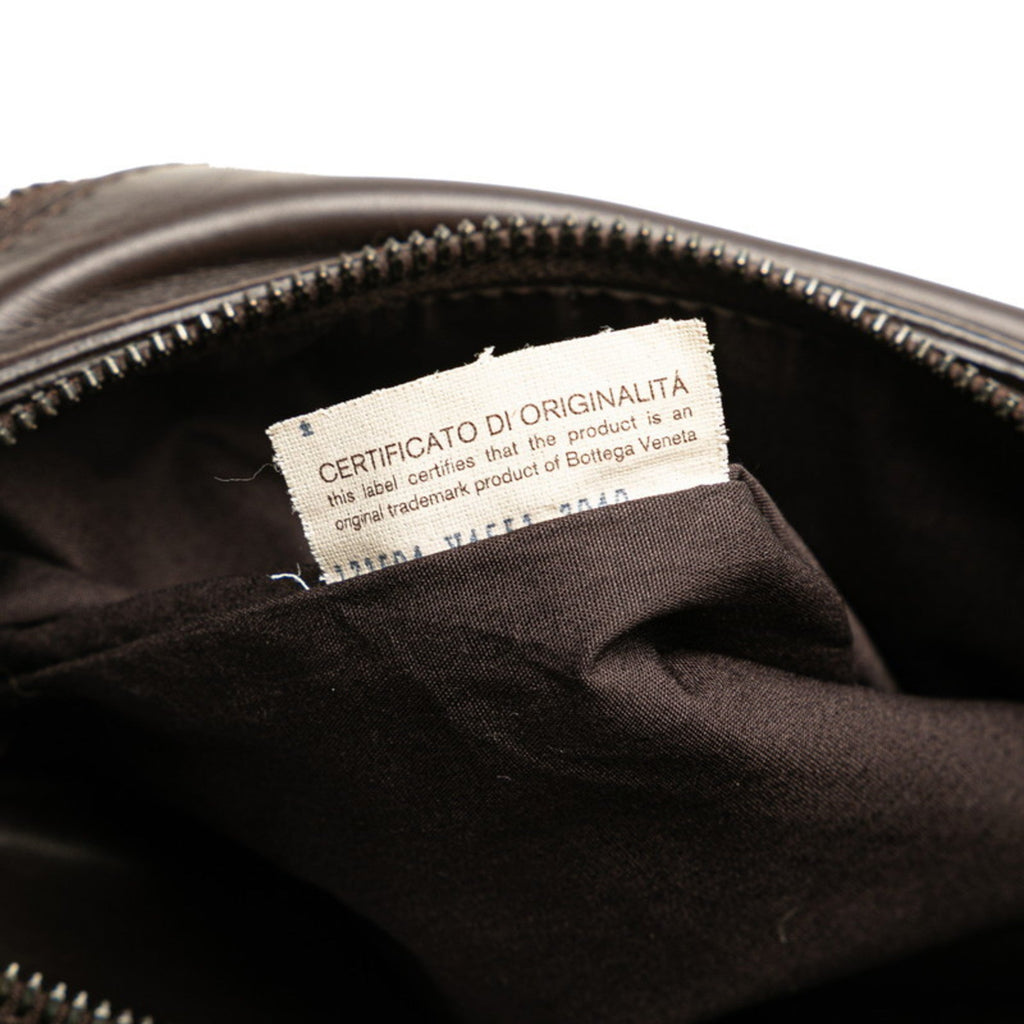 Bottega Veneta Intrecciato Brown Leather Fanny Pack