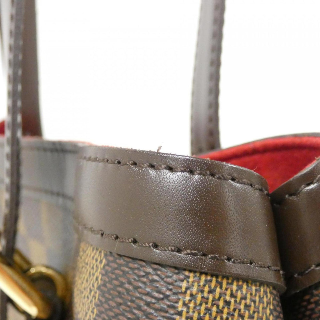 Louis Vuitton Damier Ebene Coated Canvas Handbag
