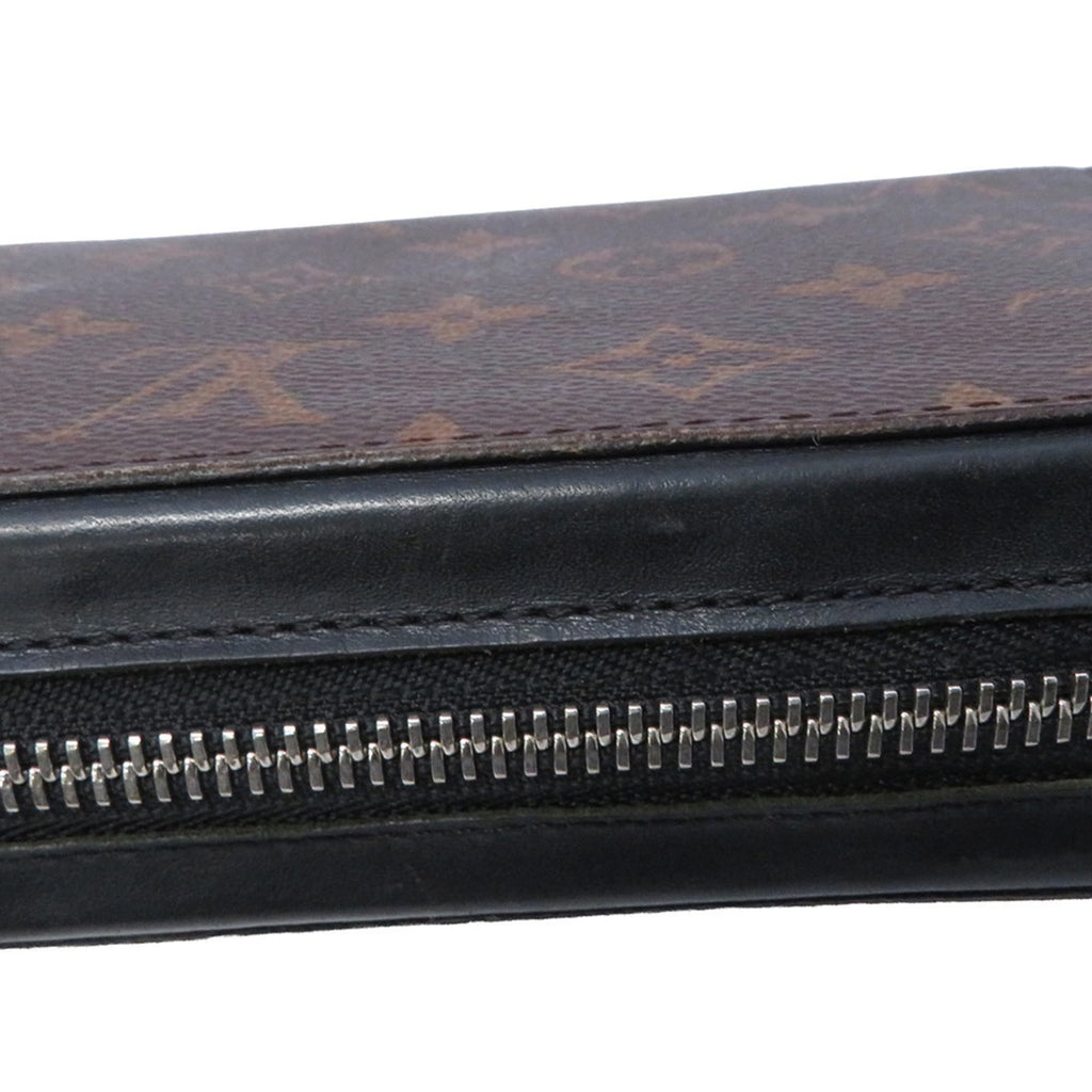 Louis Vuitton Monogram Macassar Noir Monogram Coin Purse/Coin Case