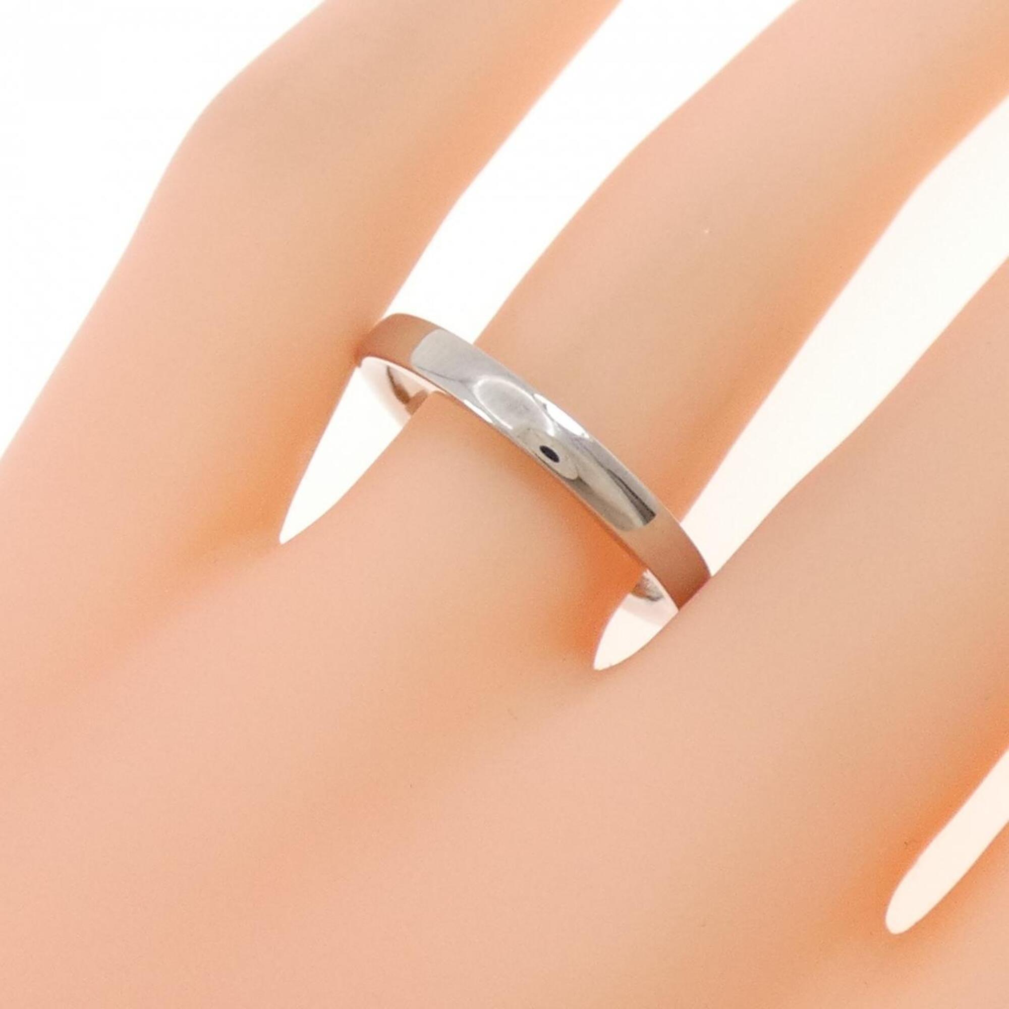 Chanel Platinum 950 Band Ring