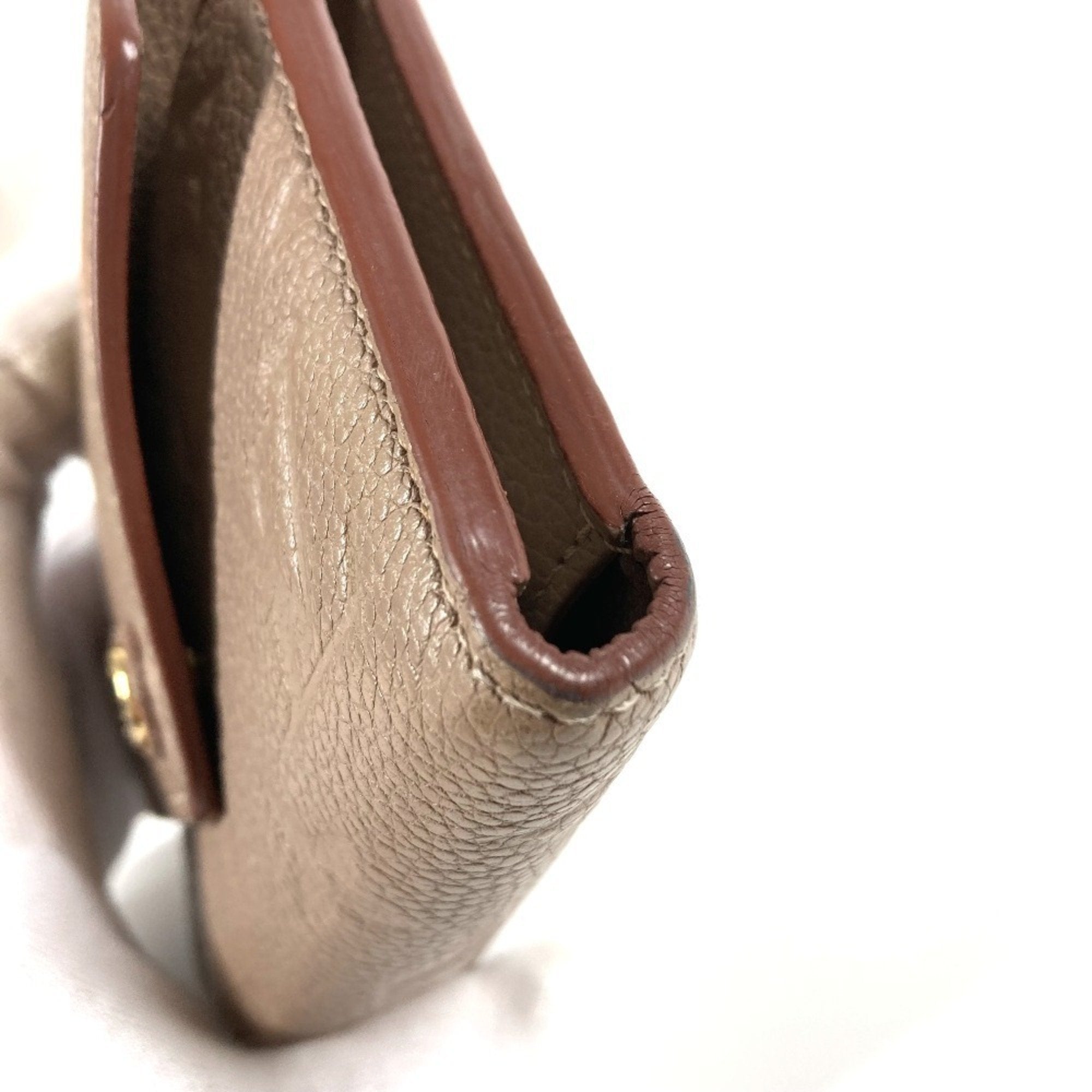 Louis Vuitton Beige Monogram Empreinte Wallet (Tri-Fold)