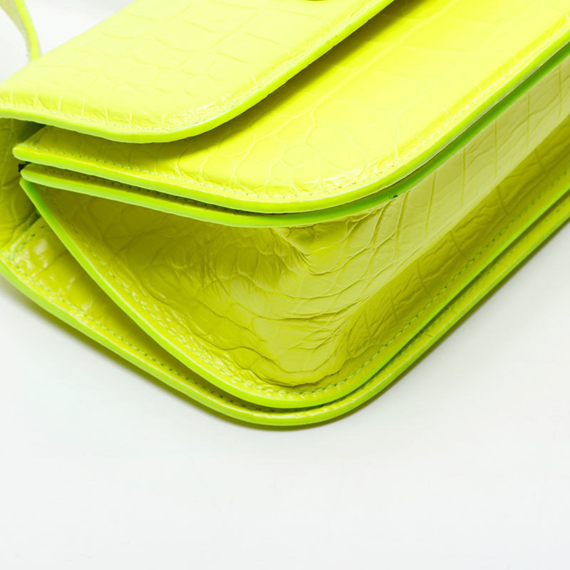 Balenciaga Yellow Leather Shoulder