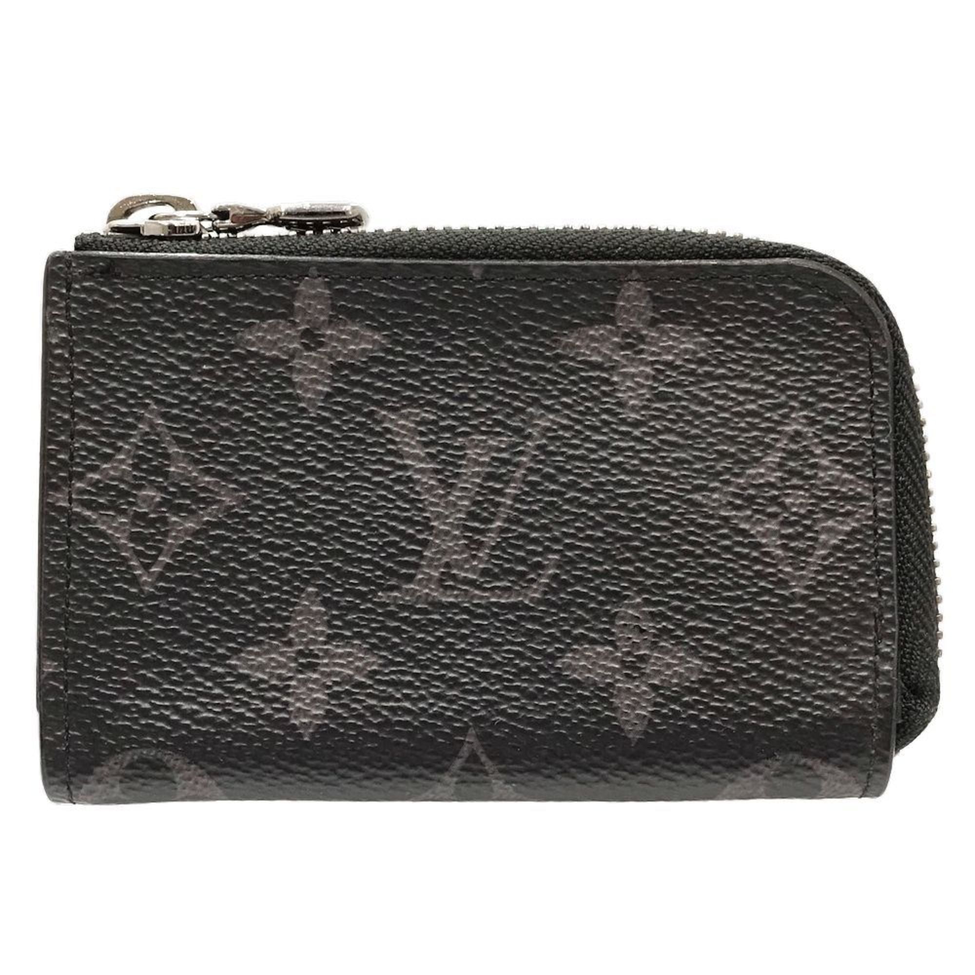 Louis Vuitton Black Monogram Eclipse Canvas Coin Purse/Coin Case