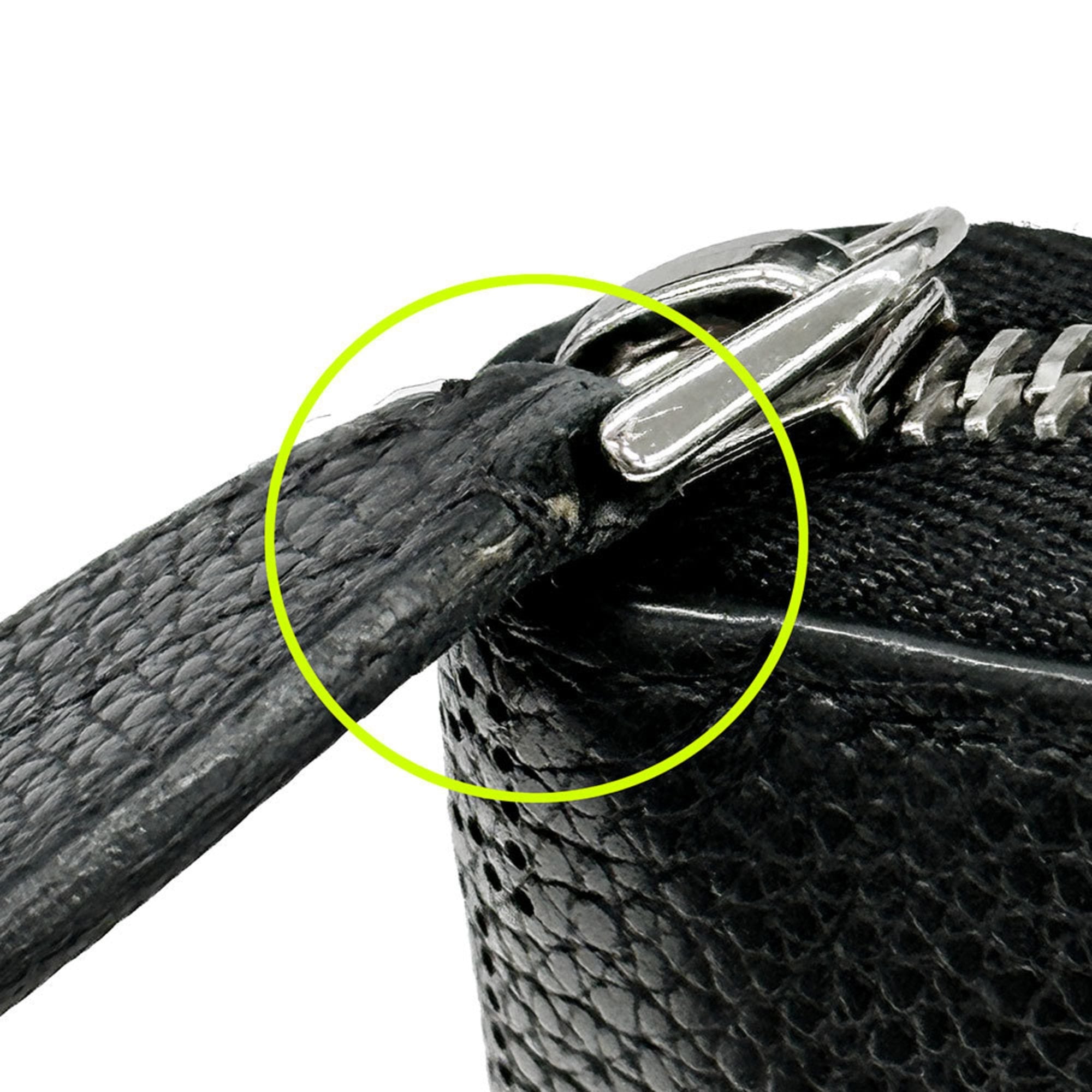 Louis Vuitton Black Noir Mahina Leather Long Wallet