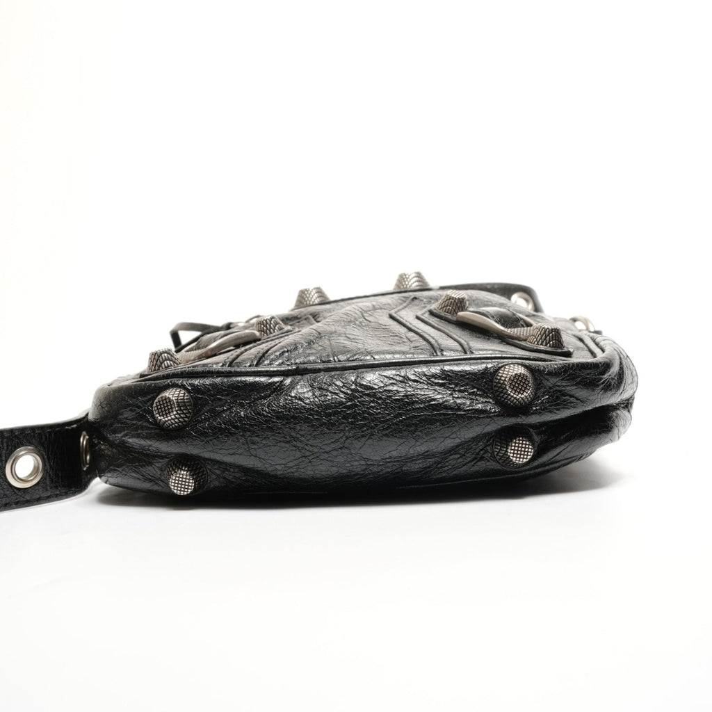 Balenciaga Black Leather Shoulder
