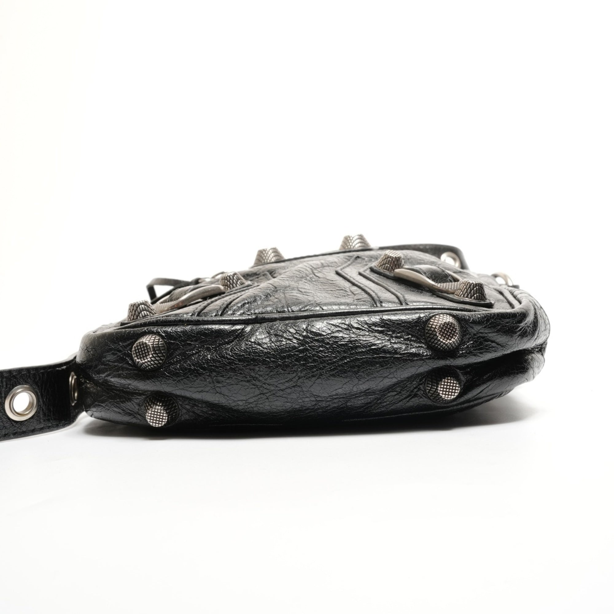 Balenciaga Black Leather Shoulder