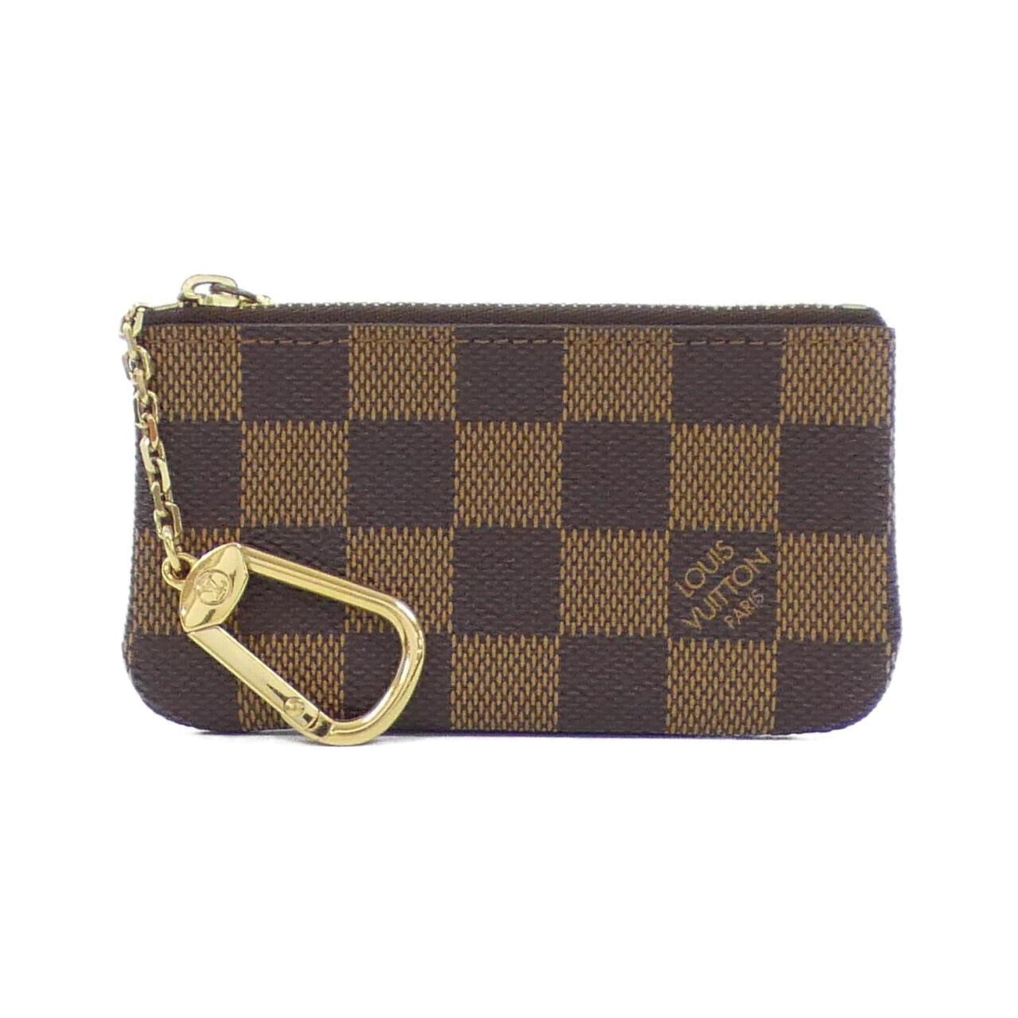Louis Vuitton Ebene Coated Canvas Coin Purse/Coin Case