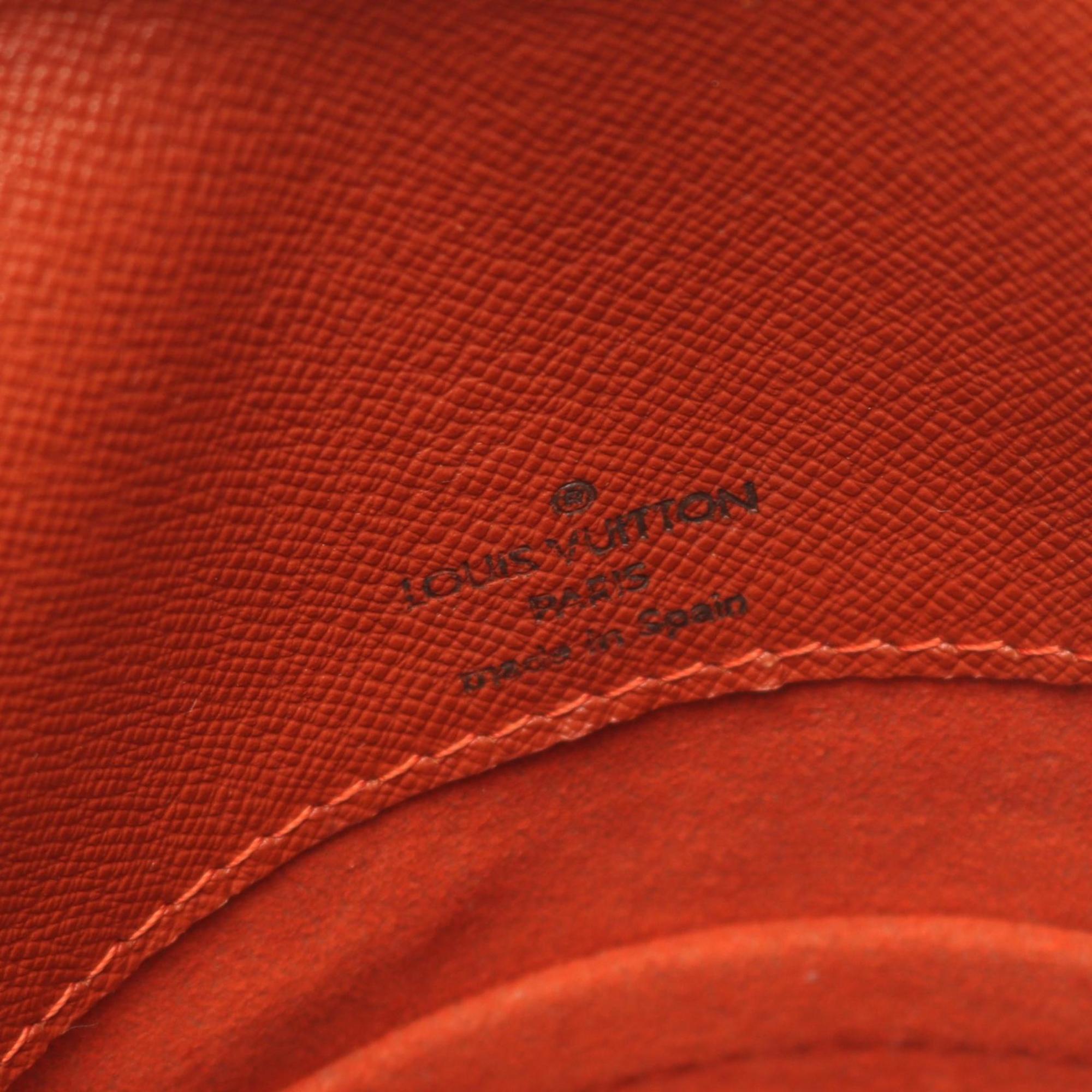 Louis Vuitton Brown Ebene Coated Canvas Leather Shoulder Bag