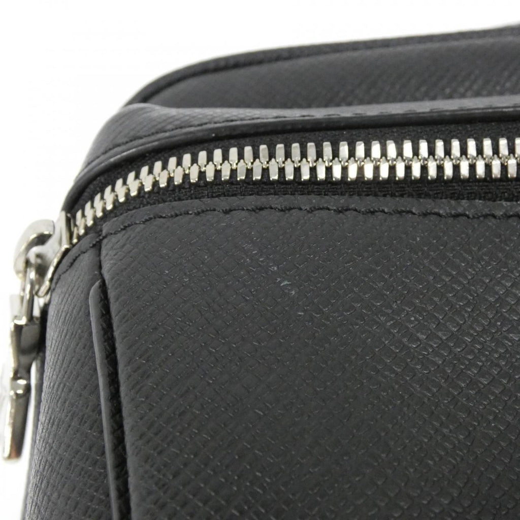 Louis Vuitton Black Leather Shoulder Bag