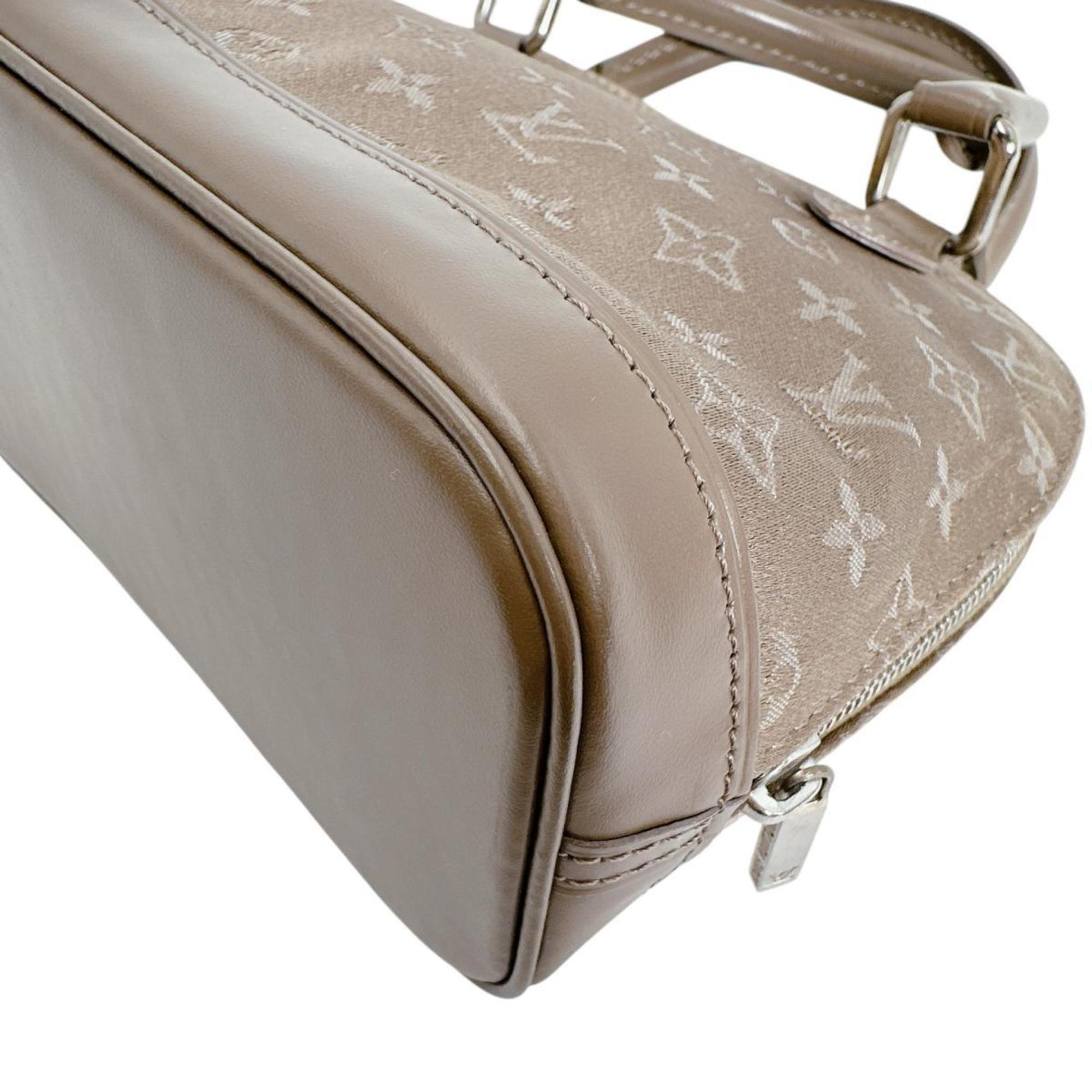 Louis Vuitton Beige Monogram Satin Pouch