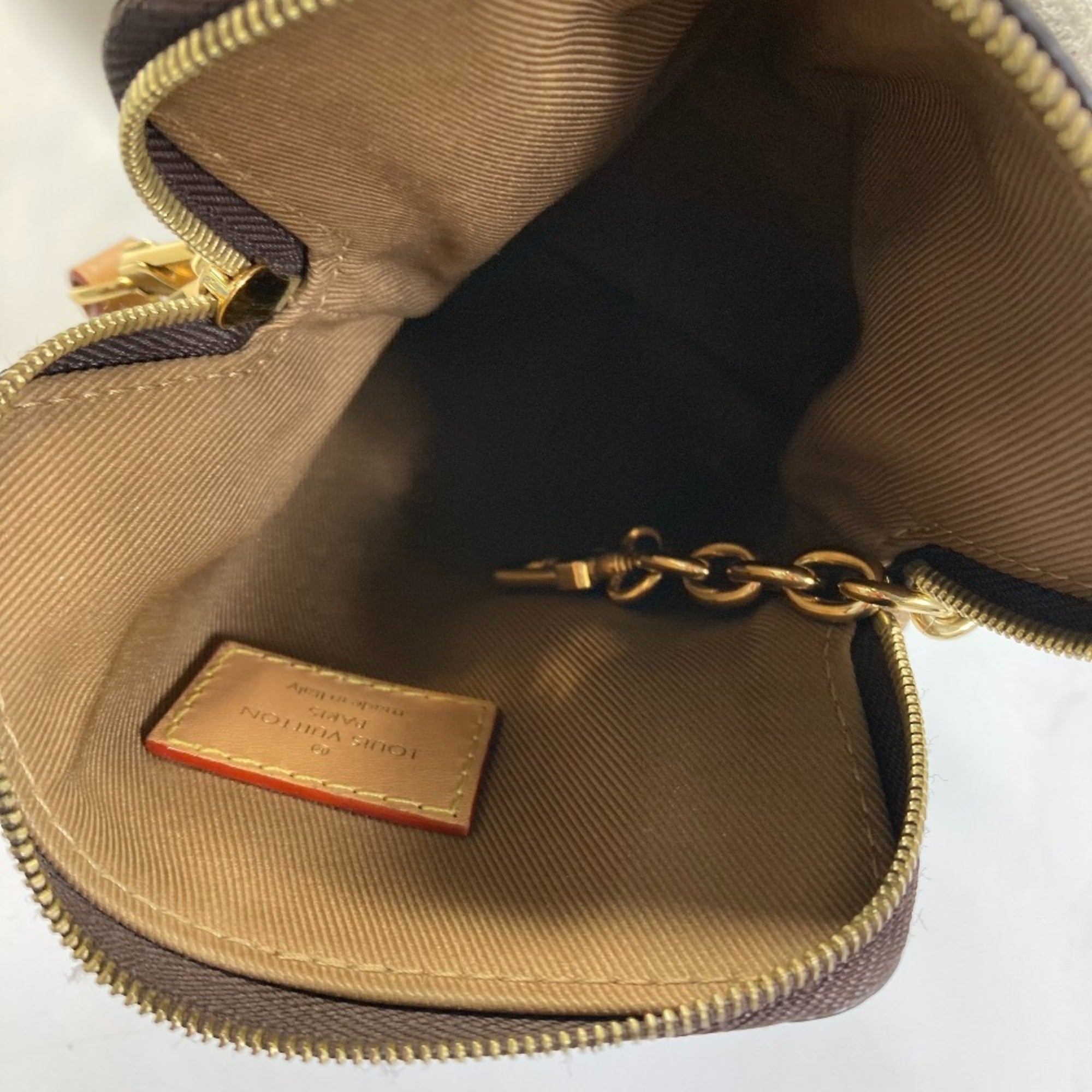 Louis Vuitton Monogram Brown Monogram Monogram Handbag Pochette Shoulder Bag