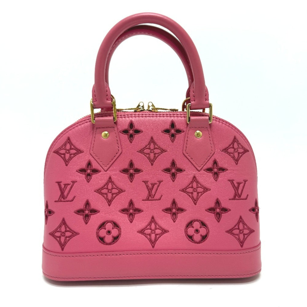 Louis Vuitton Pink Leather Handbag