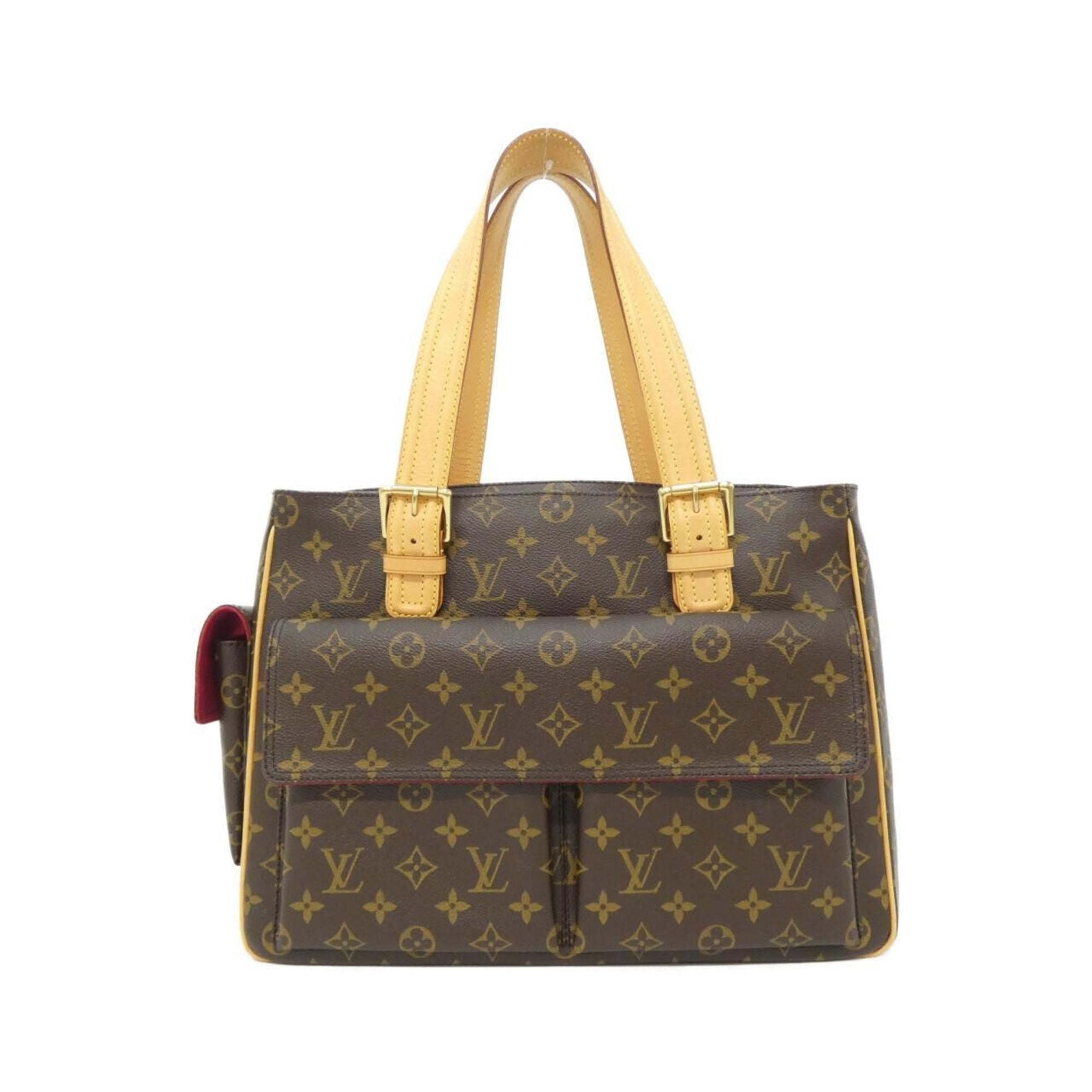 Louis Vuitton Monogram Marron Coated Canvas Handbag