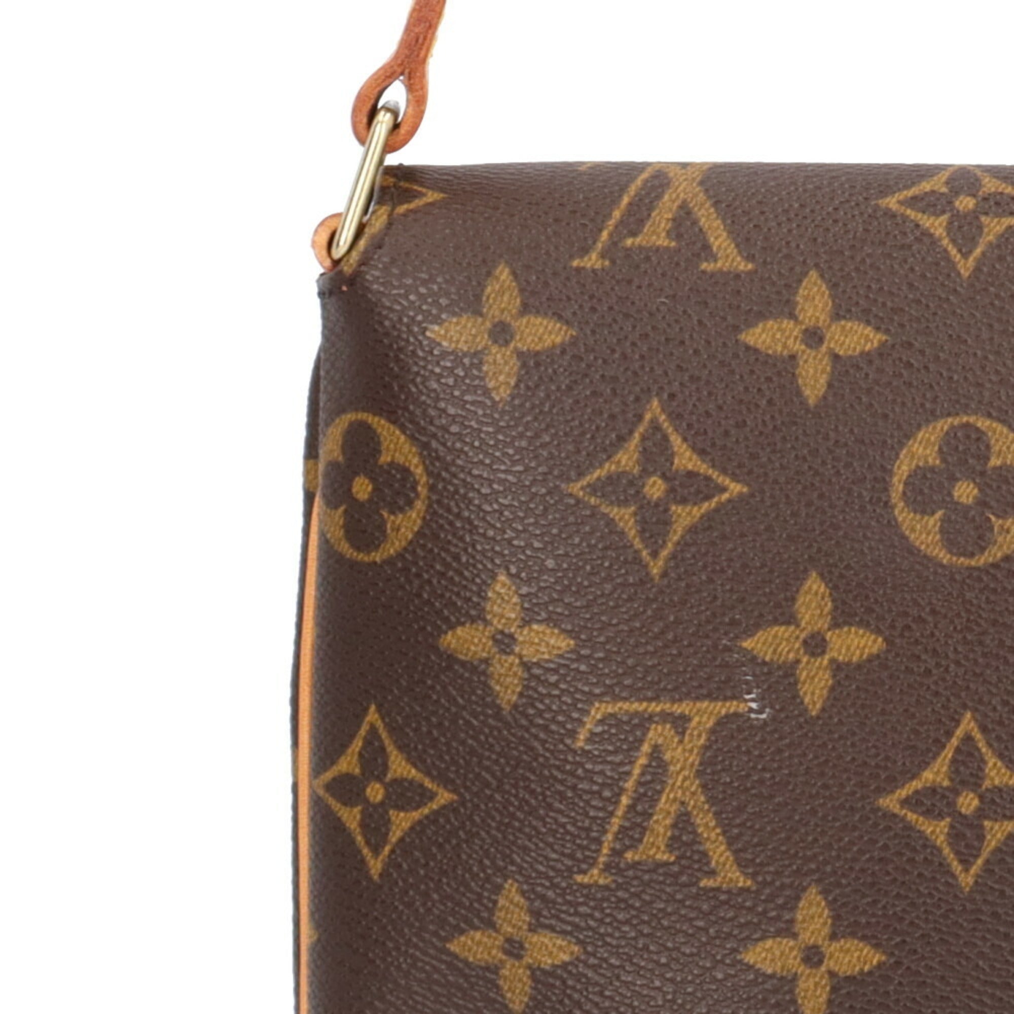 Louis Vuitton Brown Monogram Canvas Shoulder Bag