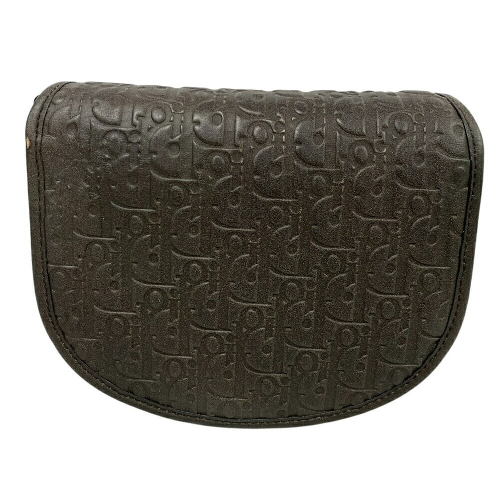 Christian Dior Brown Leather Shoulder Bag (Pre-Owned)