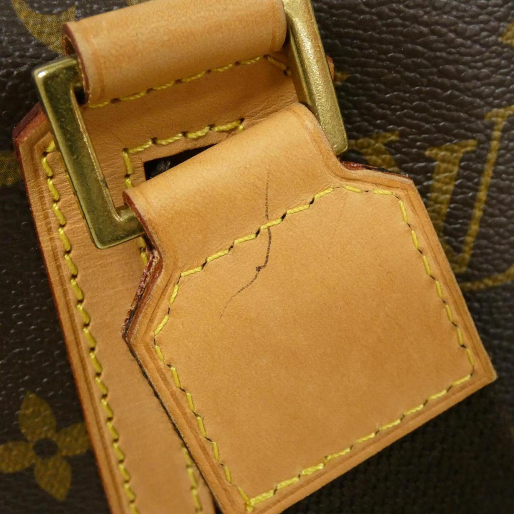 Louis Vuitton Brown Coated Canvas Handbag